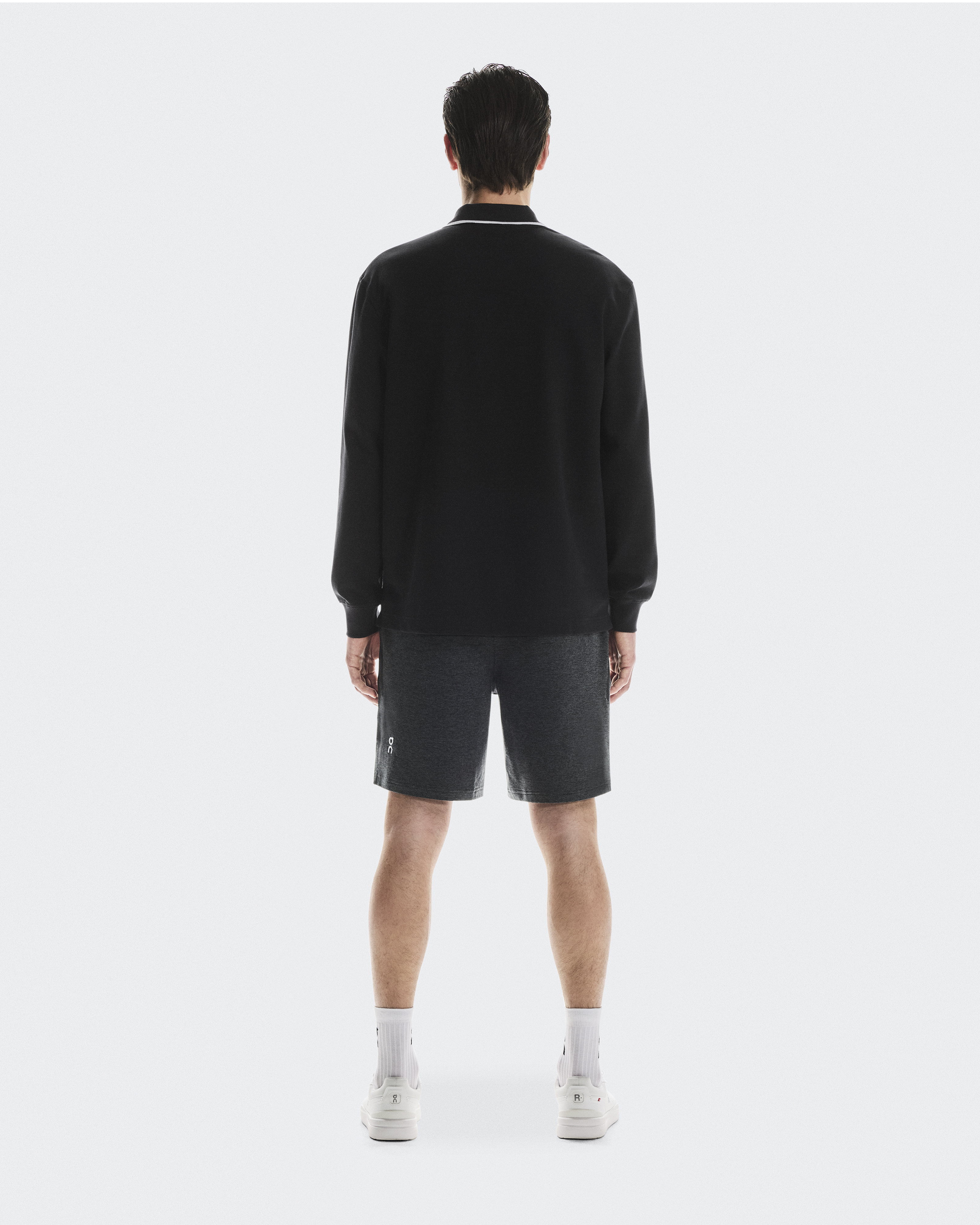 ON Court Long-T Sサイズ メンズ Courtside Long-T Polo | ブラック | On 日本