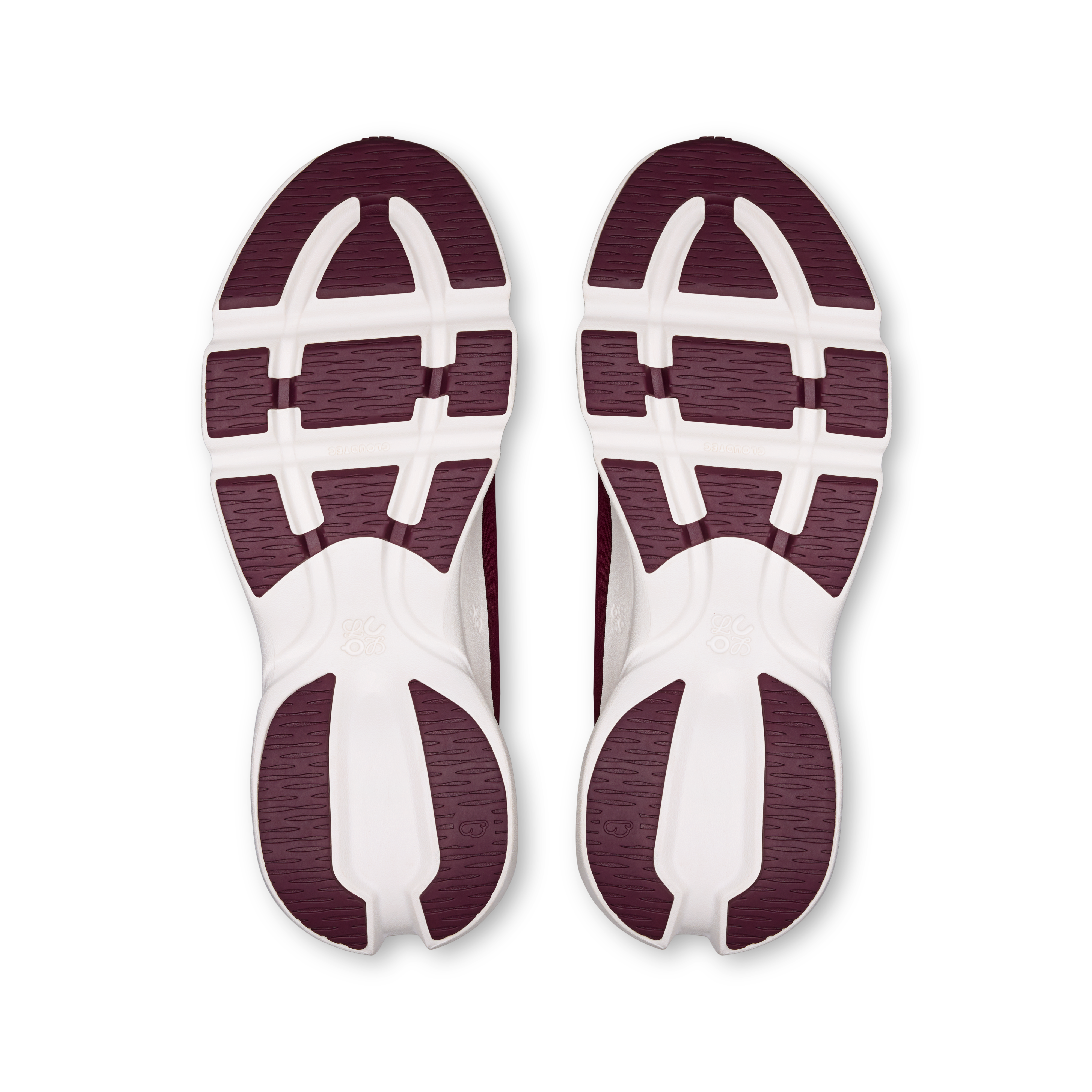 On Cloudsolo LOEWE Burgundy & Eggshell Men Active life Shoes