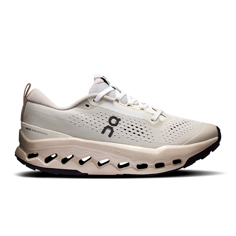 On Cloudsurfer Trail 2 Scarpa Running per Donna in Frost/Truffle, Taglia: 39, Polyester Tpu ️