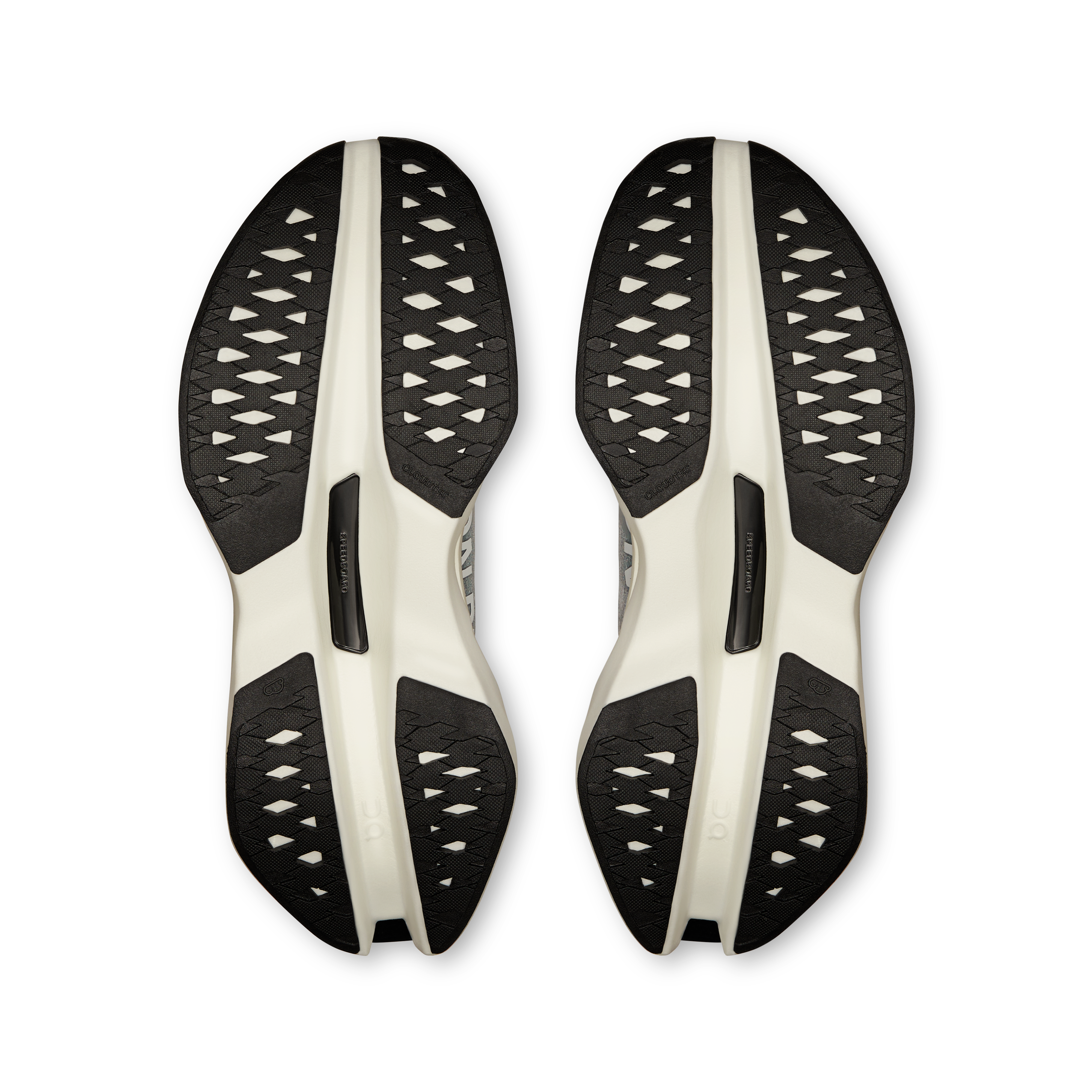 On Cloudboom Max White & Black Women Road running Shoes