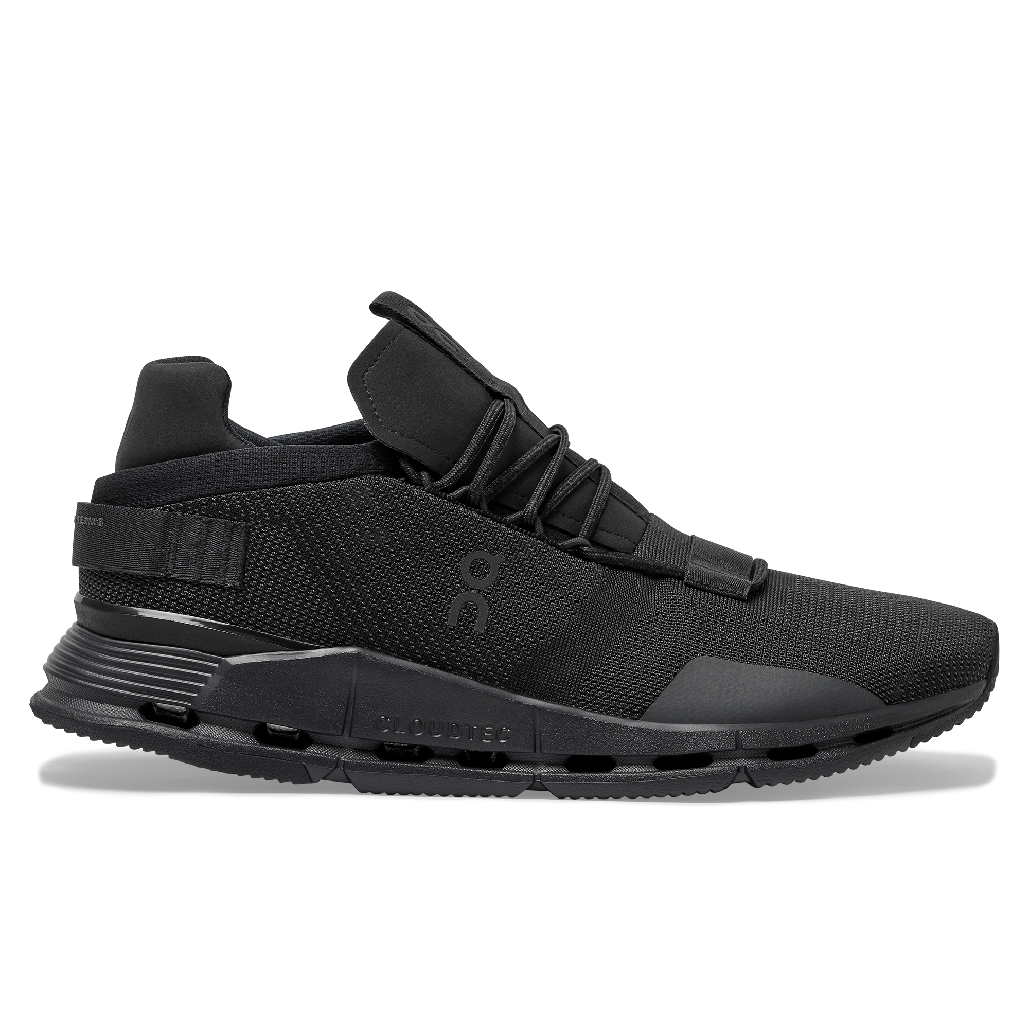  On Zapatillas deportivas sintéticas impermeables Cloudwander  para hombre, Black Eclipse : Ropa, Zapatos y Joyería