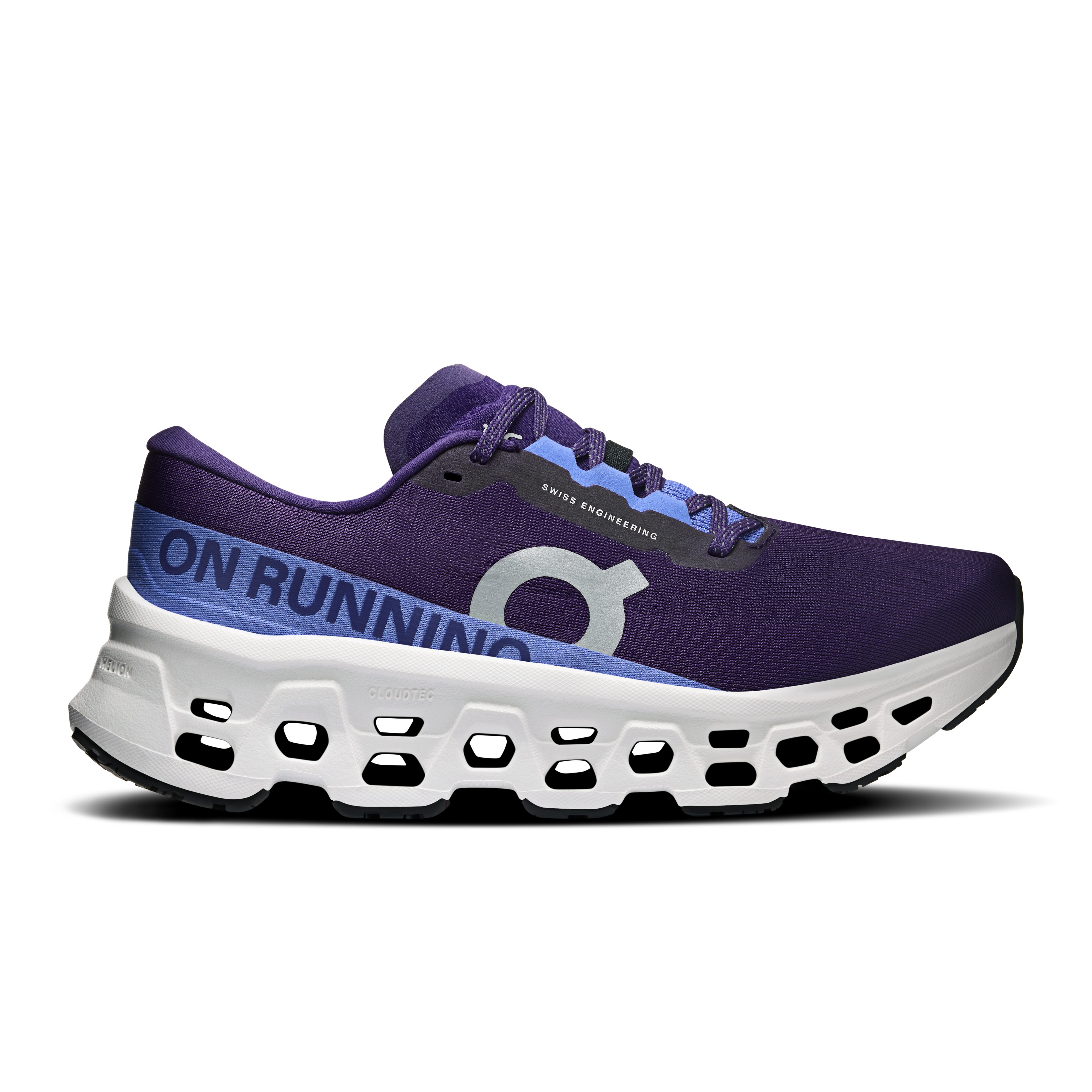 On Cloudmonster 3 Wide Purple Beige Women Women – Everyday running, responsive ride Shoes