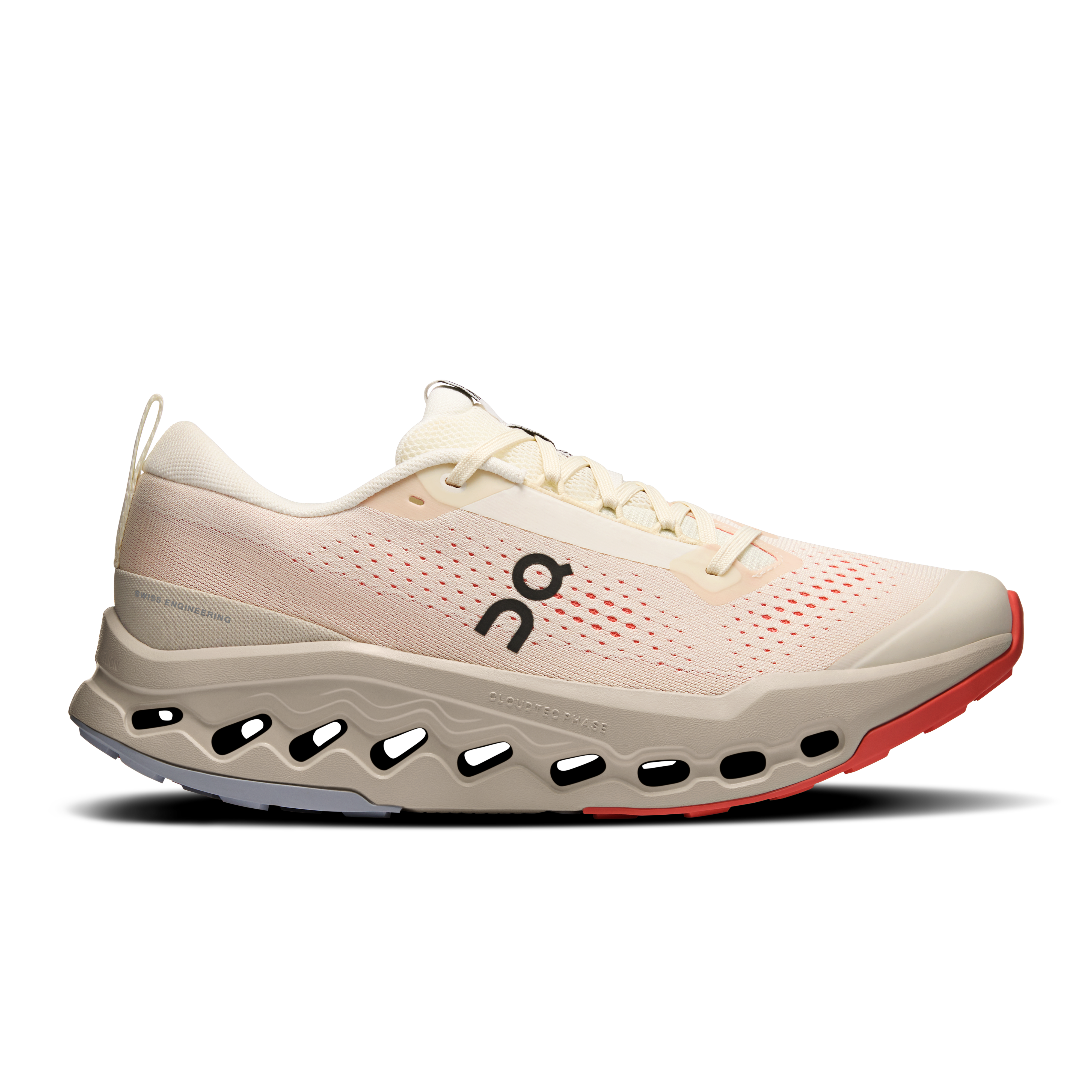 Cloudsurfer Trail 2 Running Shoe in Ivory/Ghost