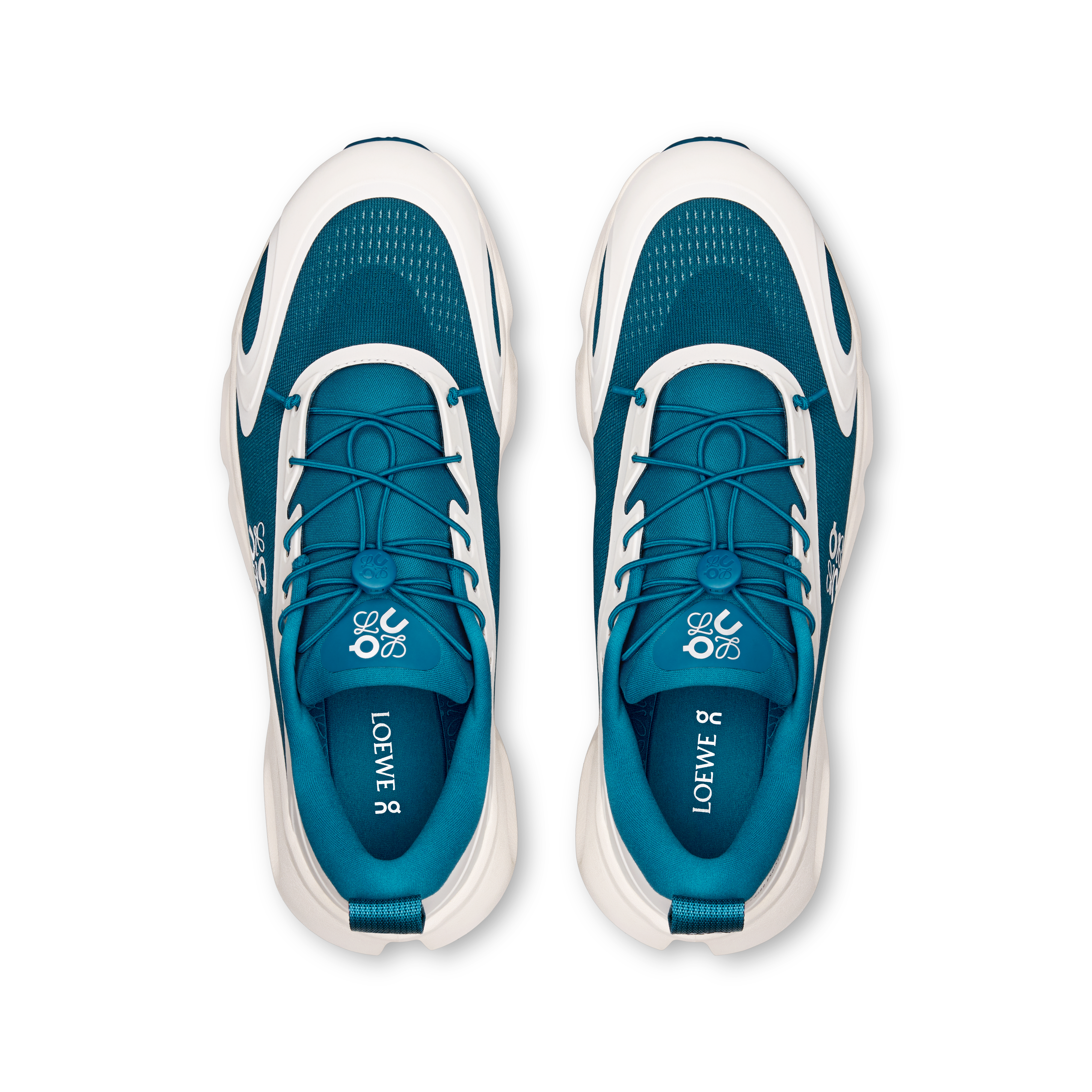 On Cloudsolo LOEWE Teal & Eggshell Men Active life Shoes