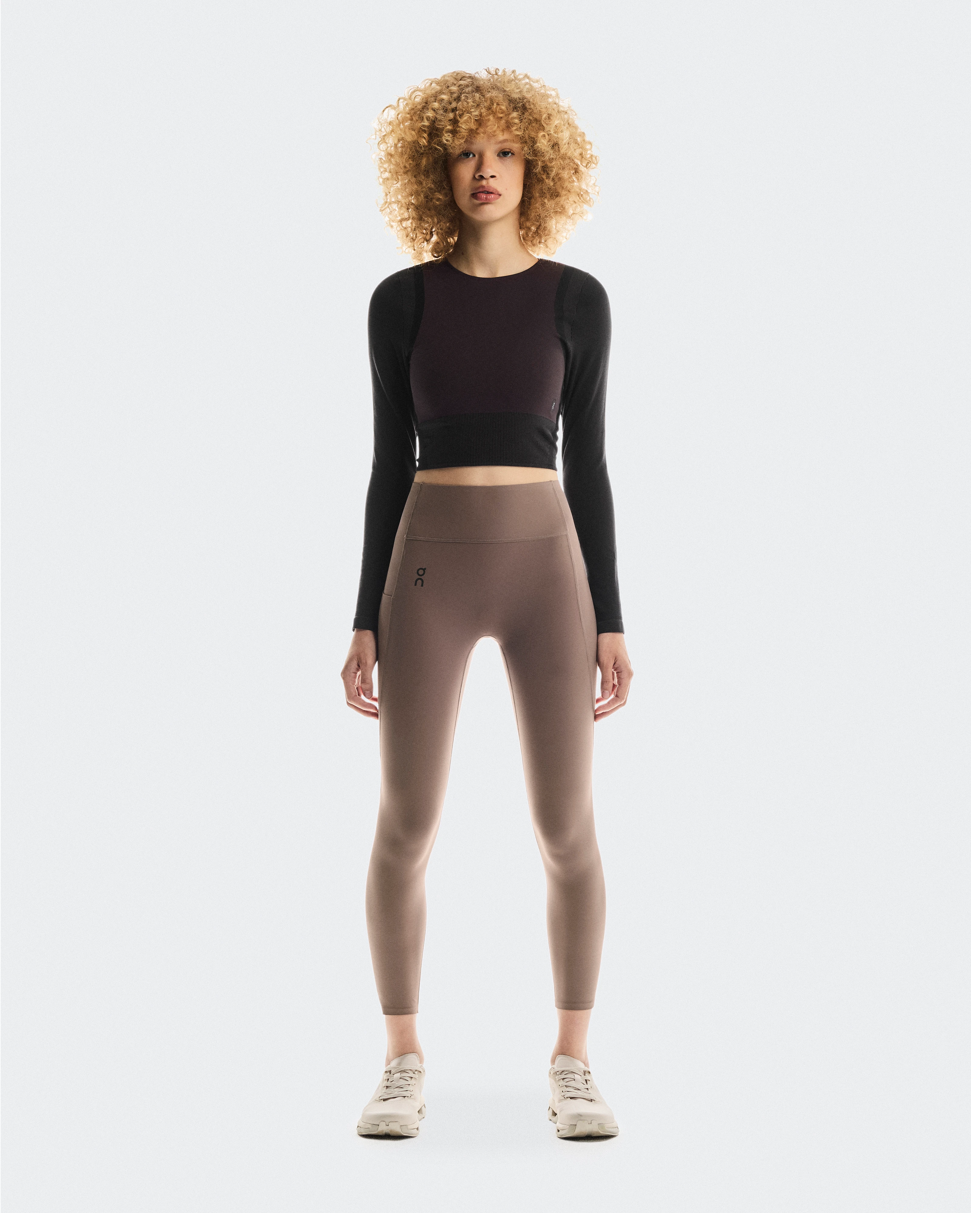 On Studio Tights 7/8 Ash Women Tights
