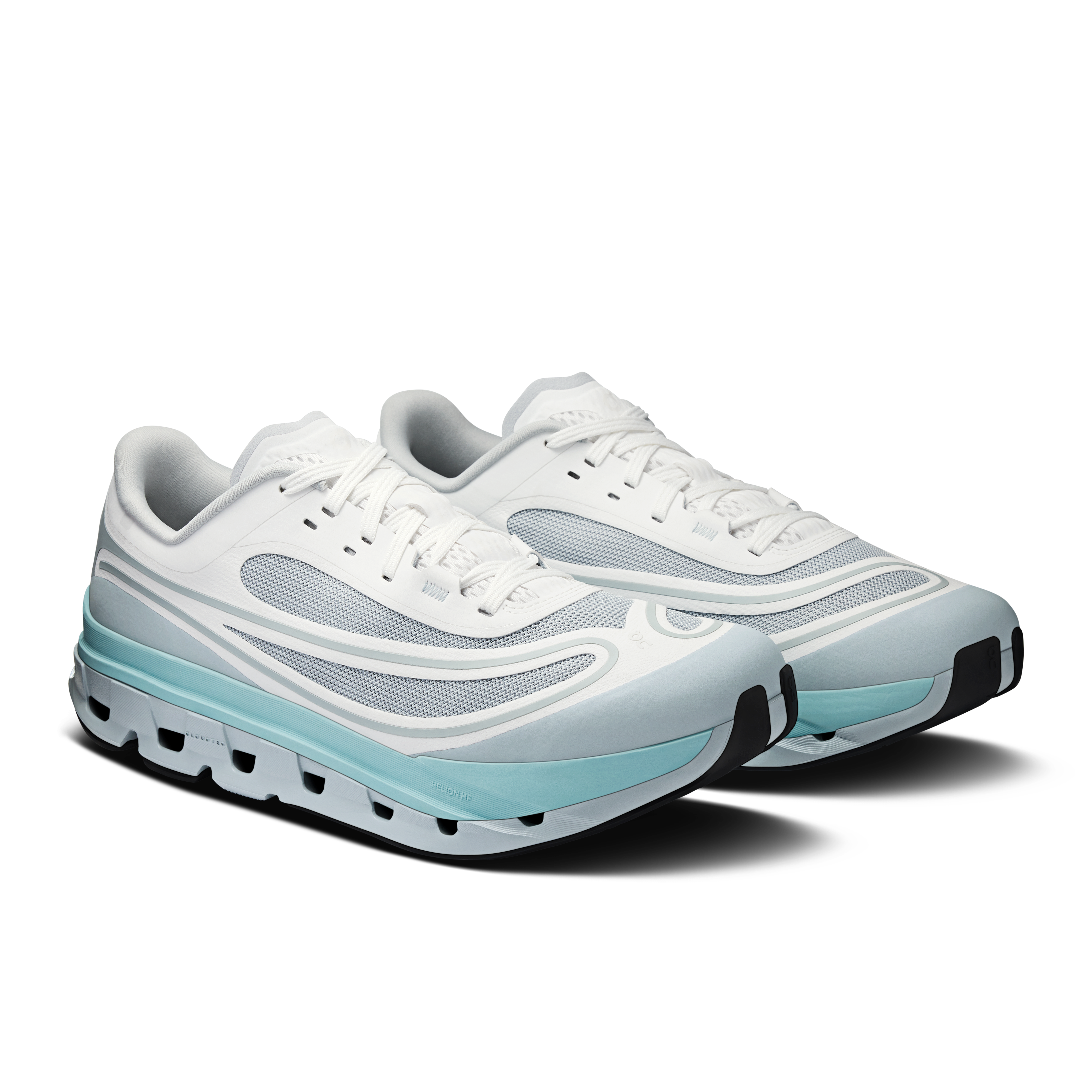 On Cloudflow 5 AD Hail & White Homme Active Life Chaussures