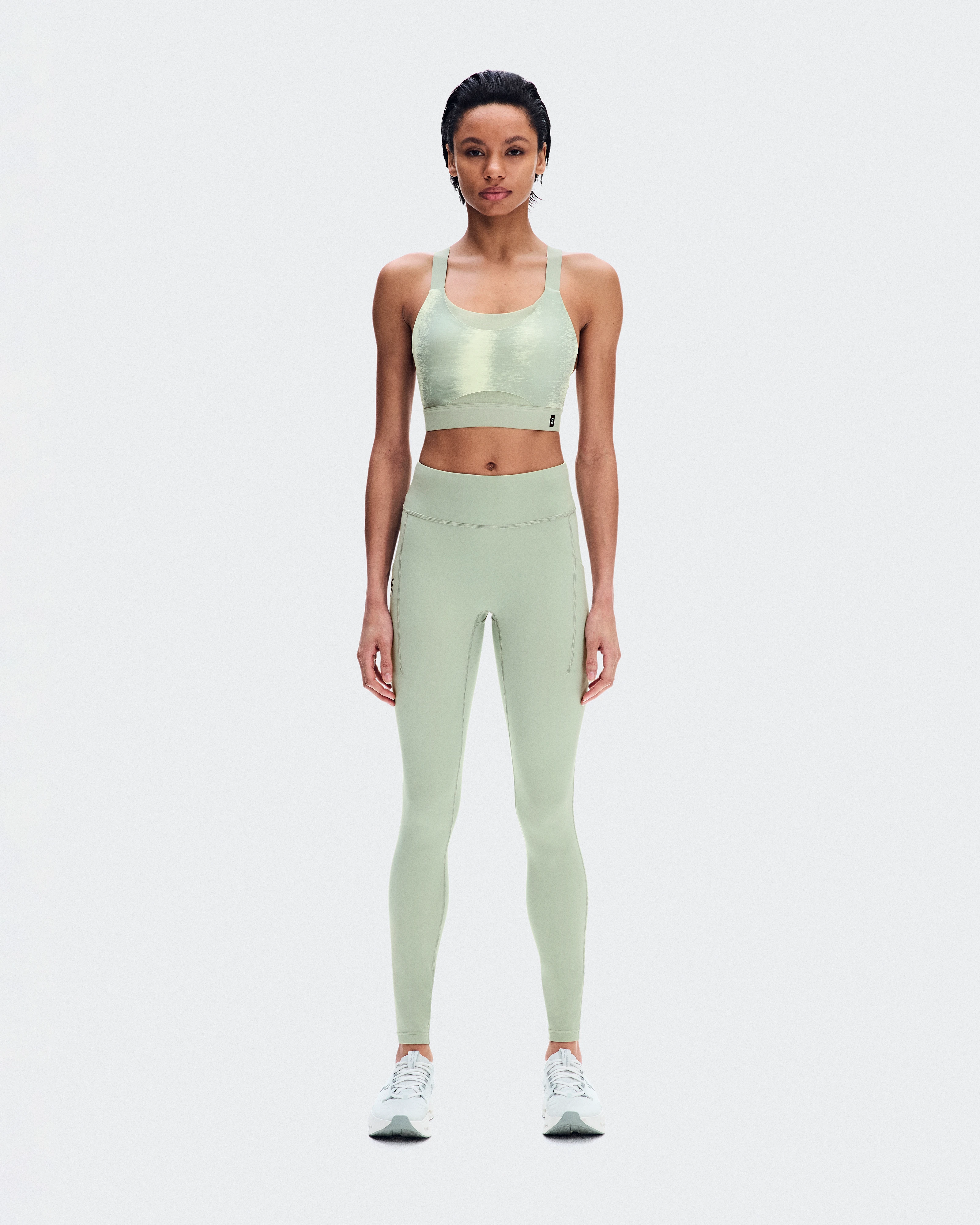 On Performance Bra Terra Seedling & Tin Women Bras