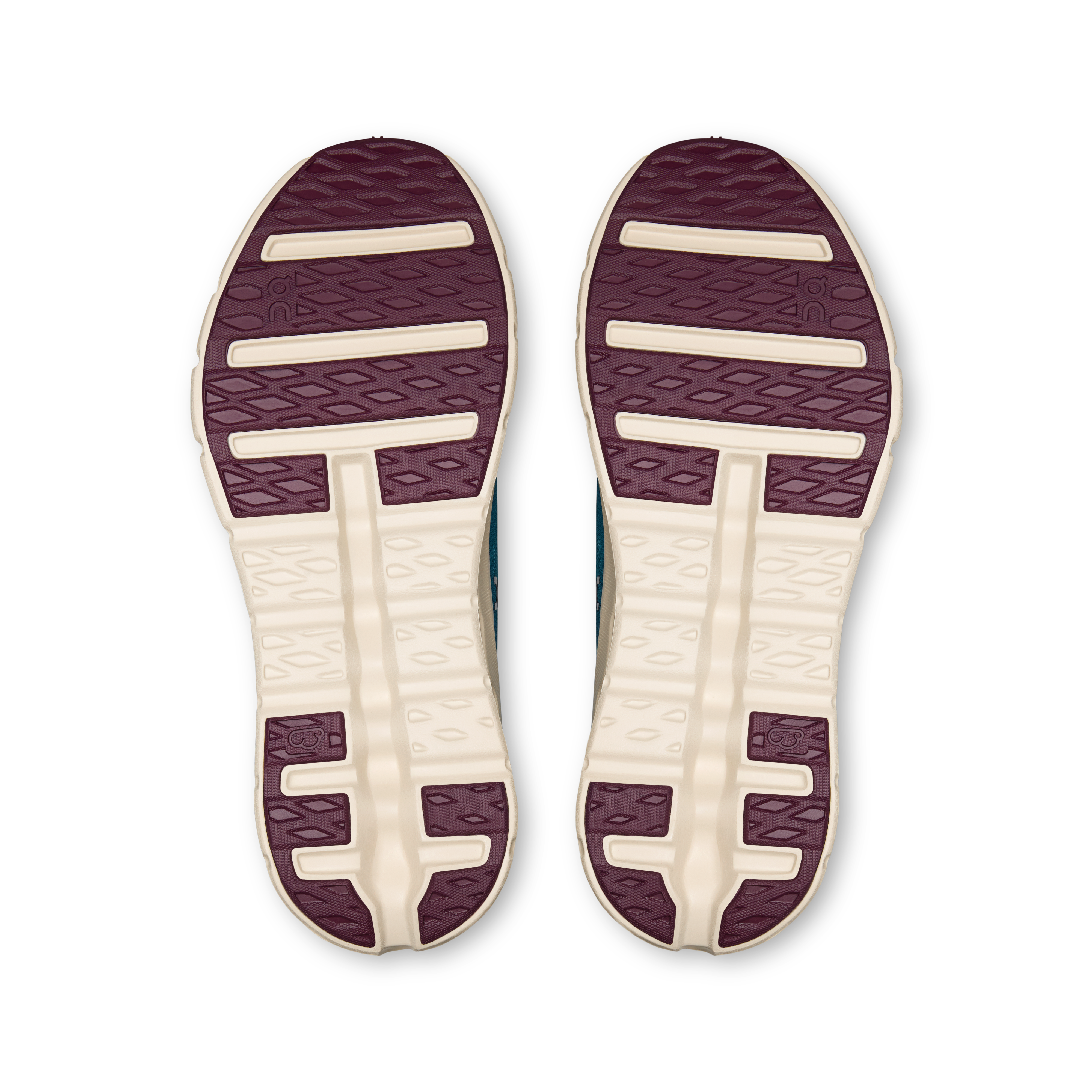 On Cloudtilt Hi LOEWE Teal & Oatmeal | Burgundy 남성 액티브 라이프스타일 신발
