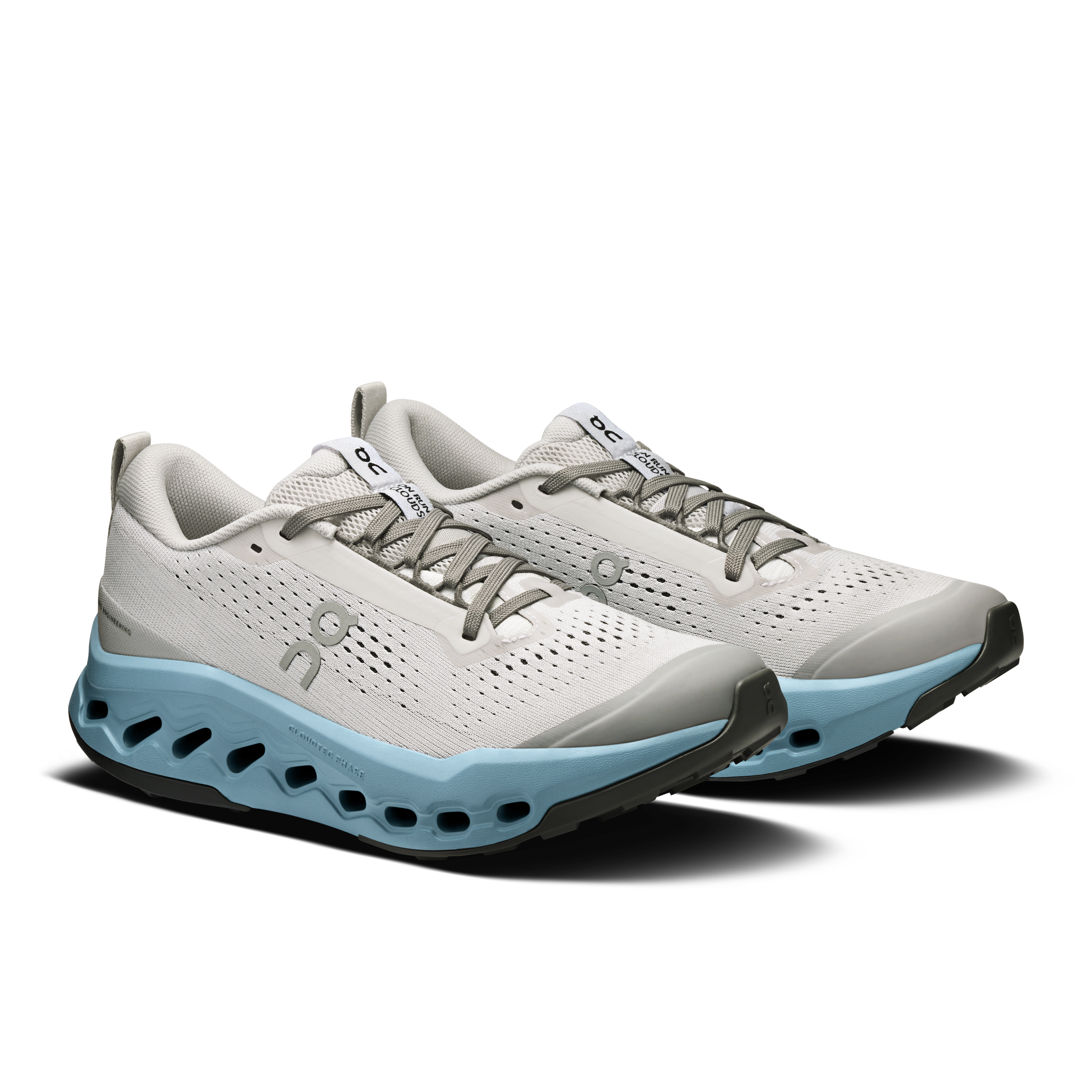 On Cloudsurfer Trail 2 Glacier & Dust Women Trail running Shoes
