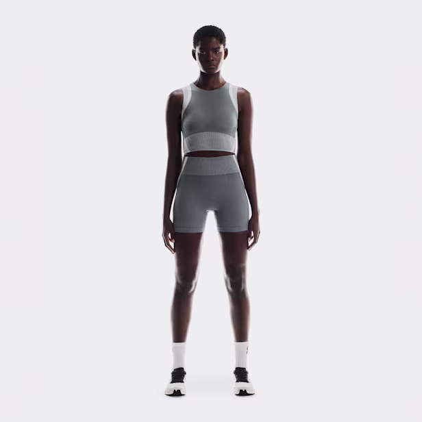 Studio Knit Shorts in Rock/Glacier