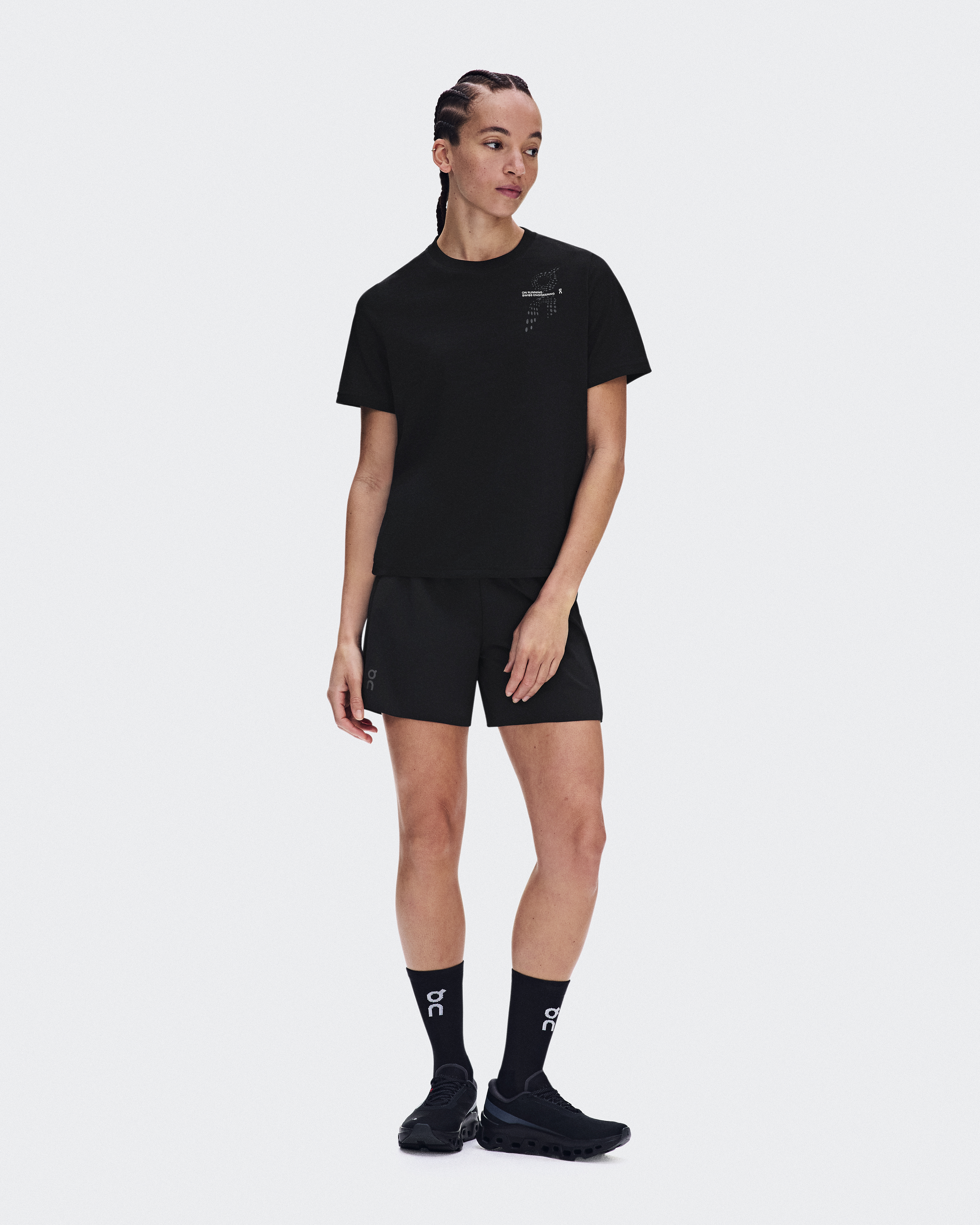 Women's On Run-T | Black | On Japan