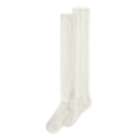 Terry Sock Knee High in Ivory
