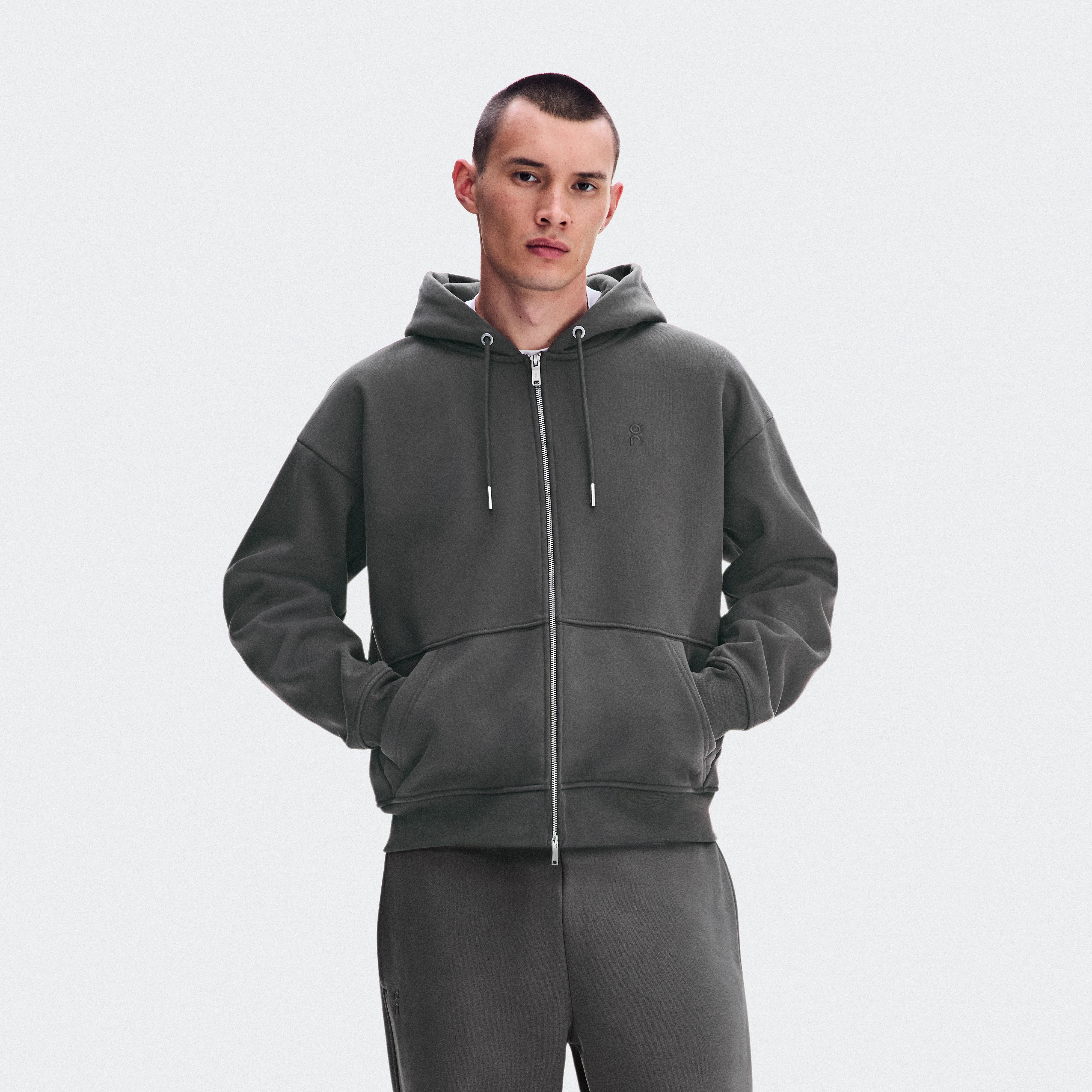 On Club Collective Full Zip Hoodie Ember Men – Elevated everyday wear Hoodies and sweatshirts