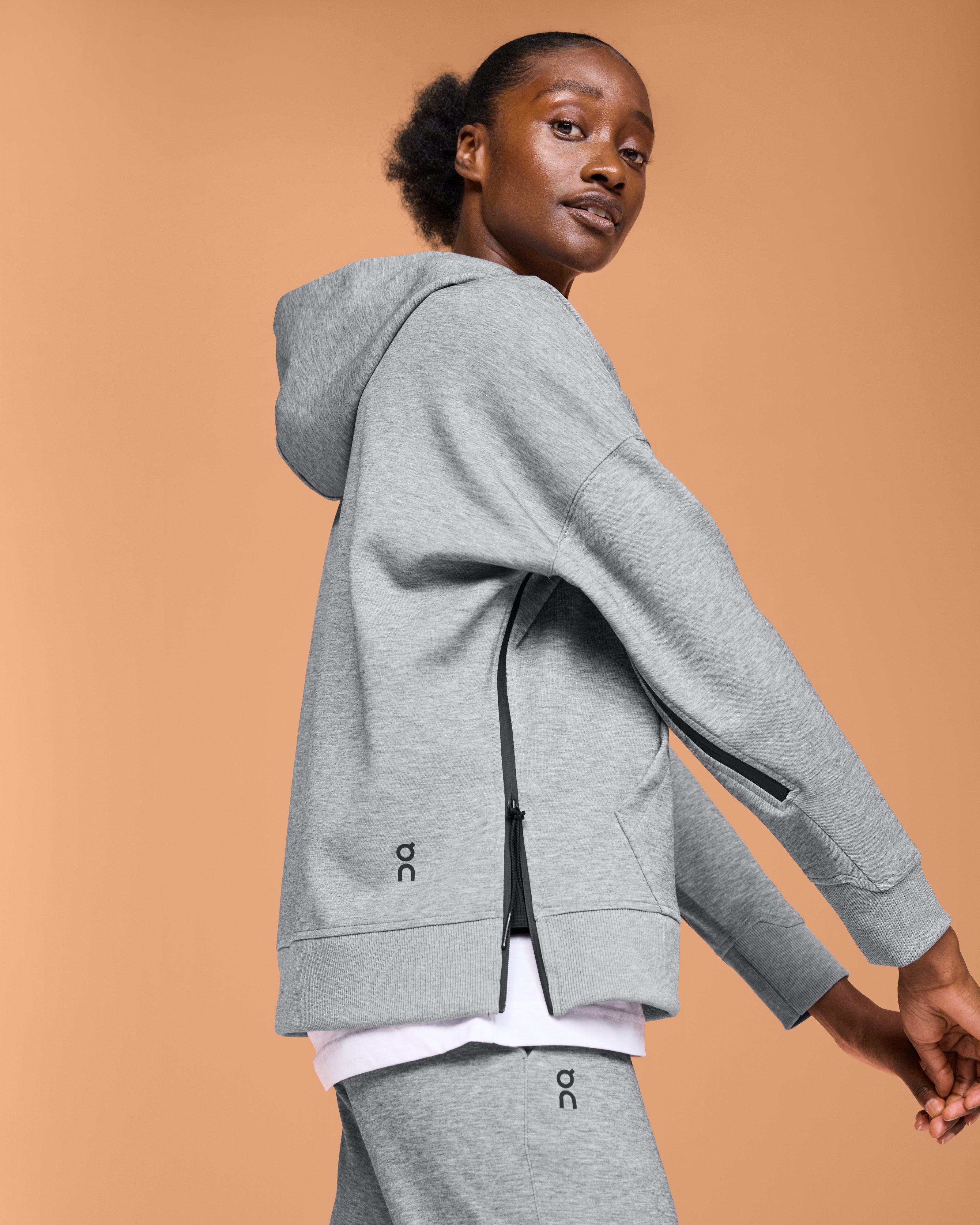 HoodieWomen / Grey / XL
