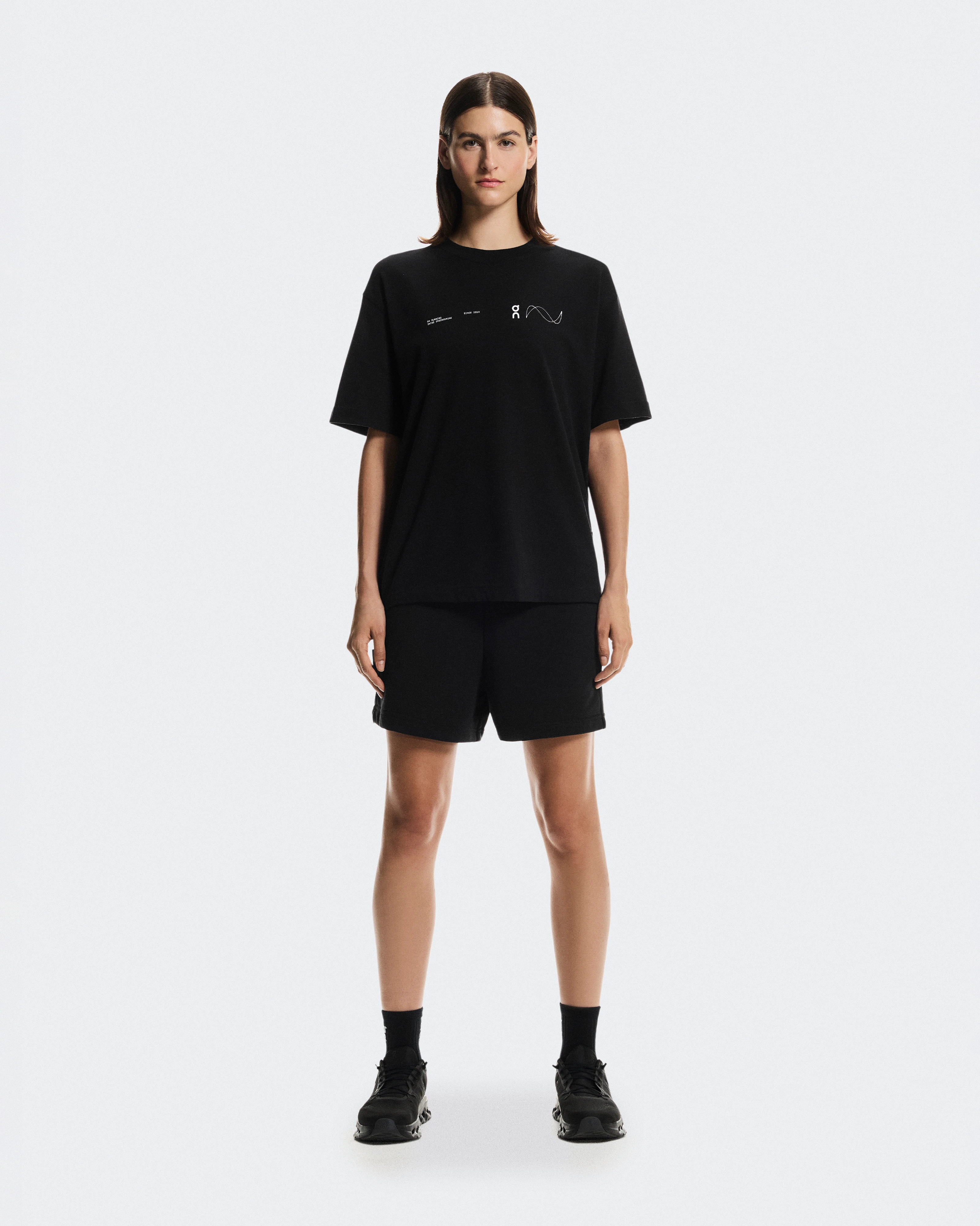 On Club-T Avant Black Women Tops and t-shirts