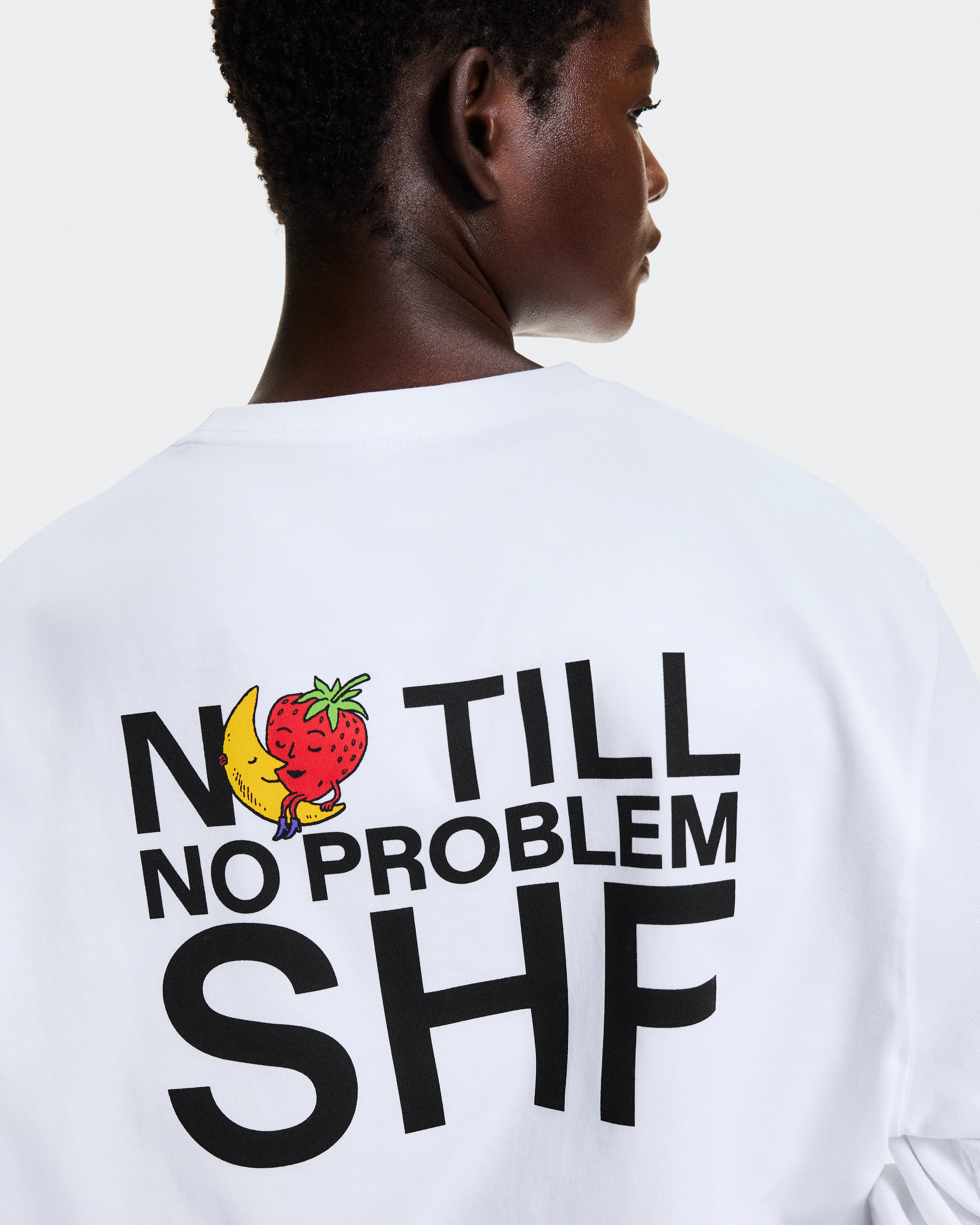 On Long-T SHF White Unisex Tops and t-shirts