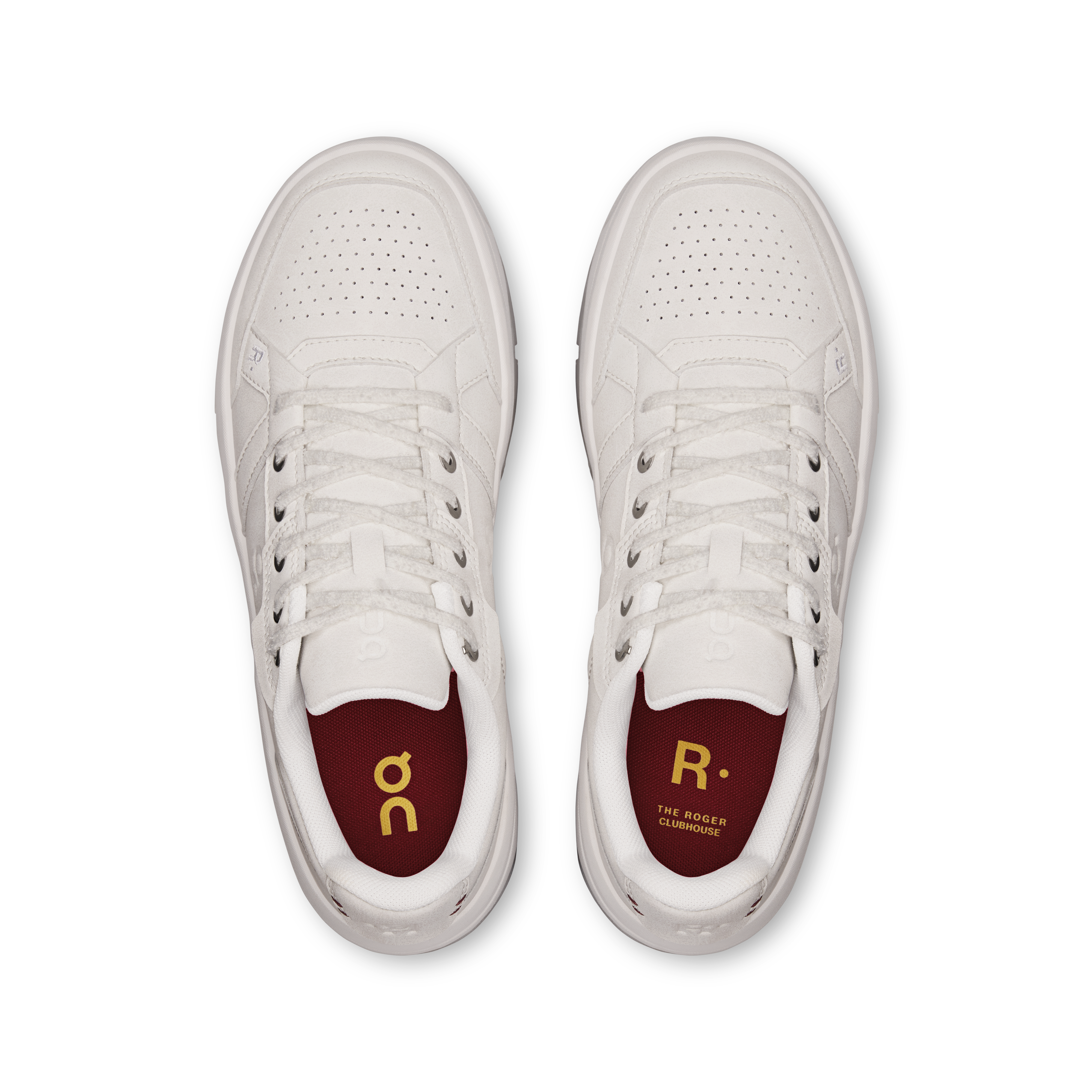 On THE ROGER Clubhouse BB White & Mars Women Active life Shoes