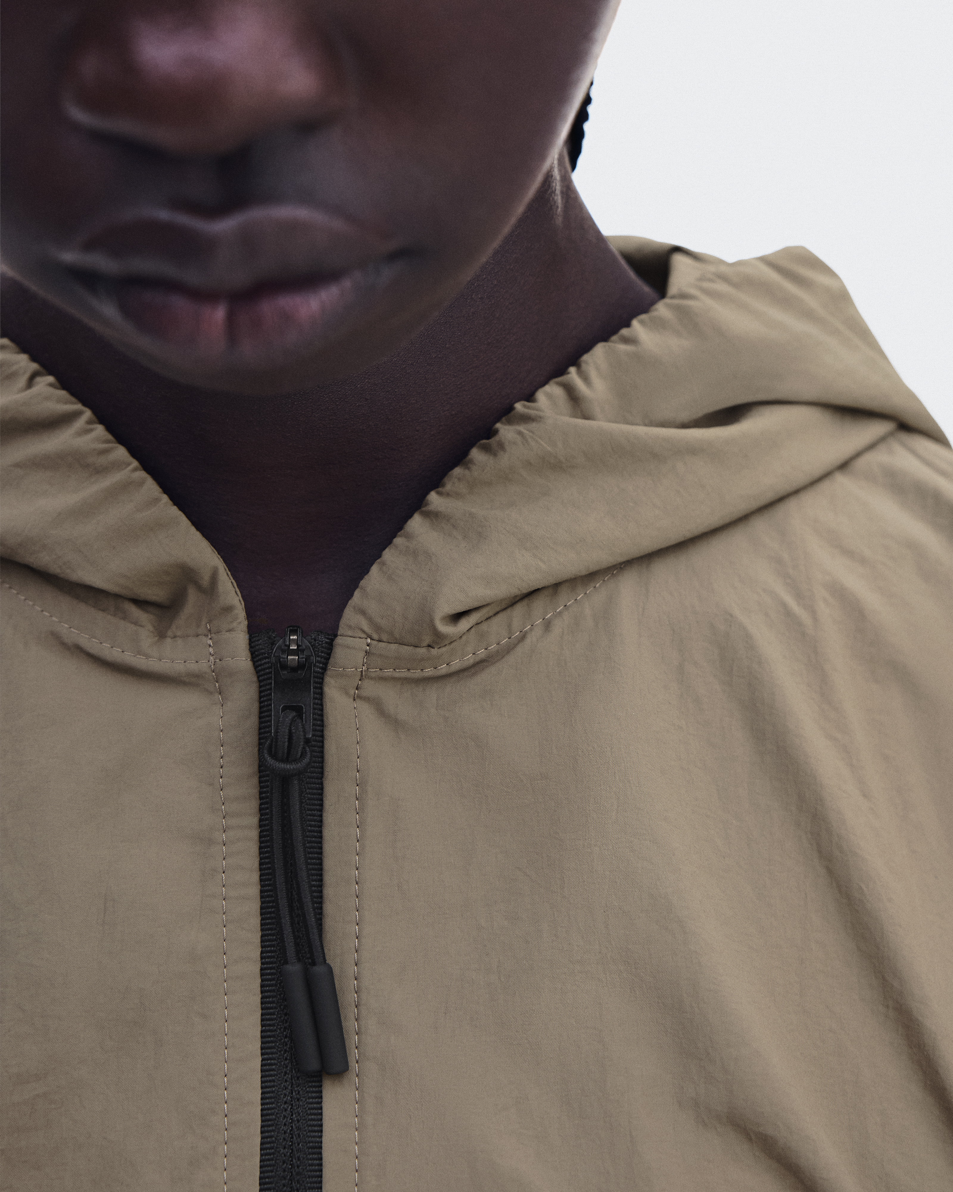 Women's Ruched Lightweight Jacket | Brown | On United States
