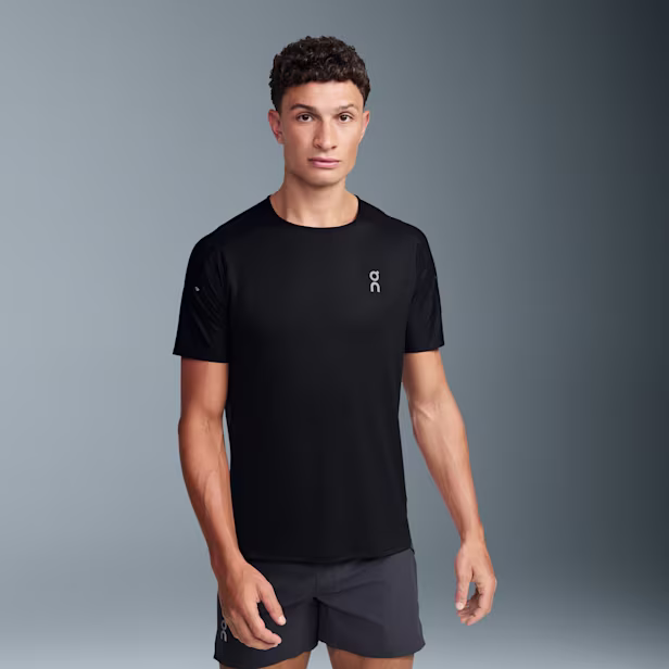 Performance-T Short-Sleeve Shirt in Black/Eclipse