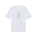 Club-T Graphic Short-Sleeve Shirt in White/Black