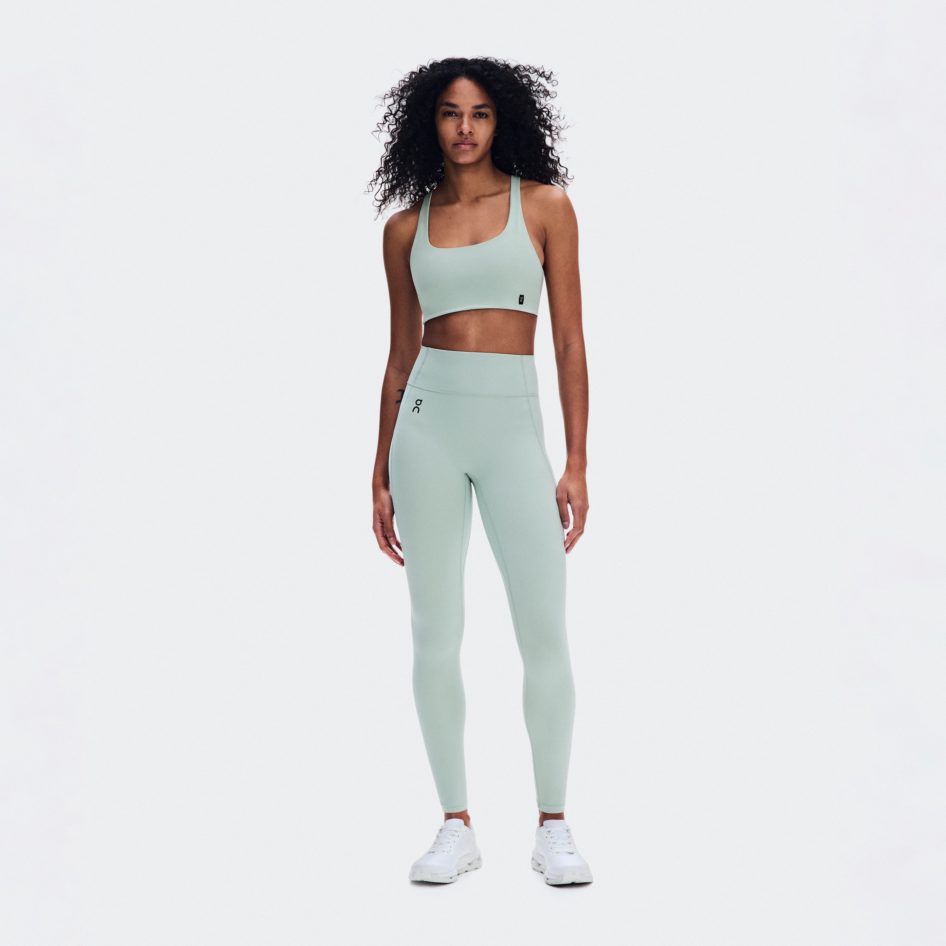 On Studio Leggings Mineral Women – Low-impact training Tights