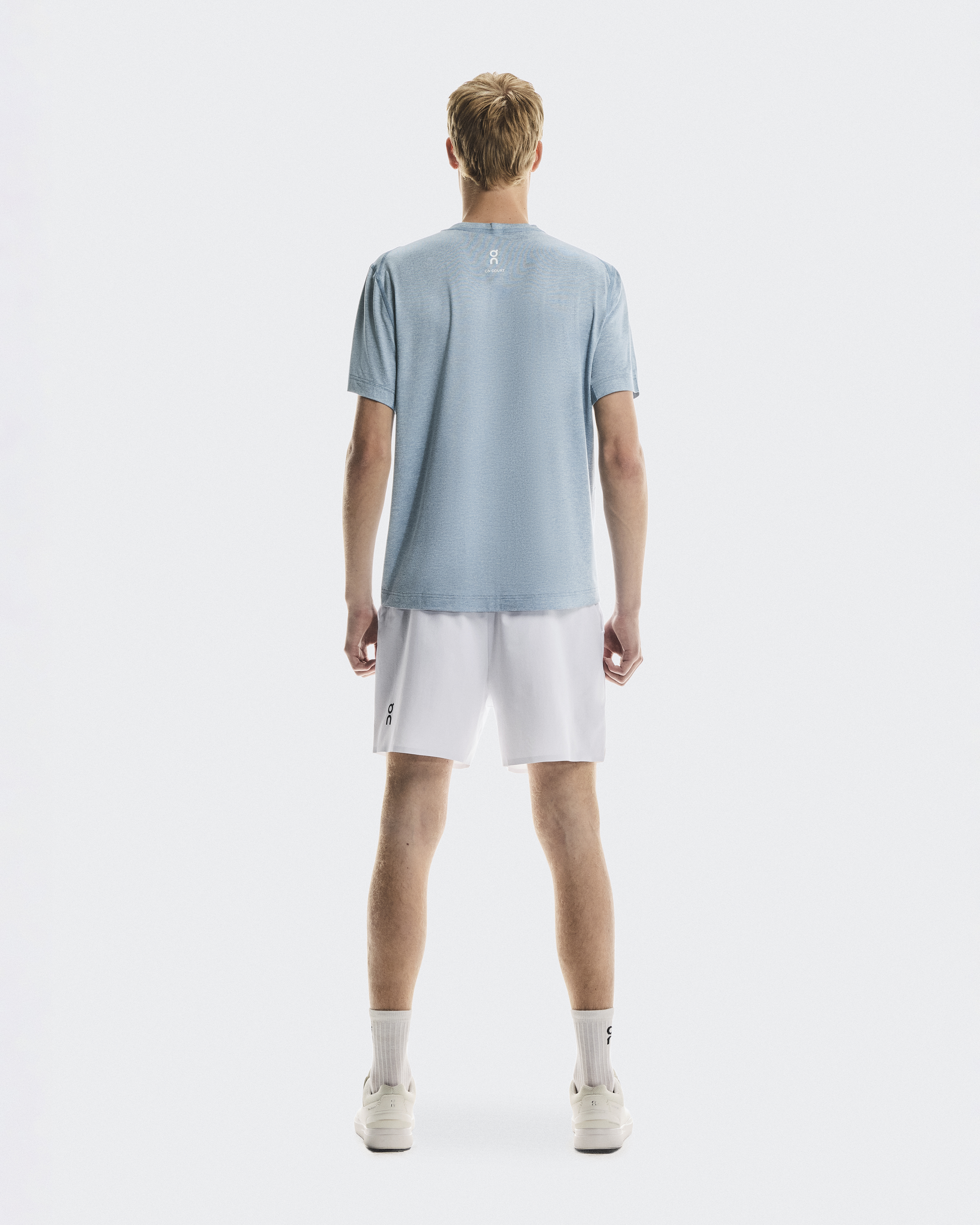 【ON】ーCourtside-T , 色:ホワイト, Size:M Men's Courtside-T | Grey | On United States
