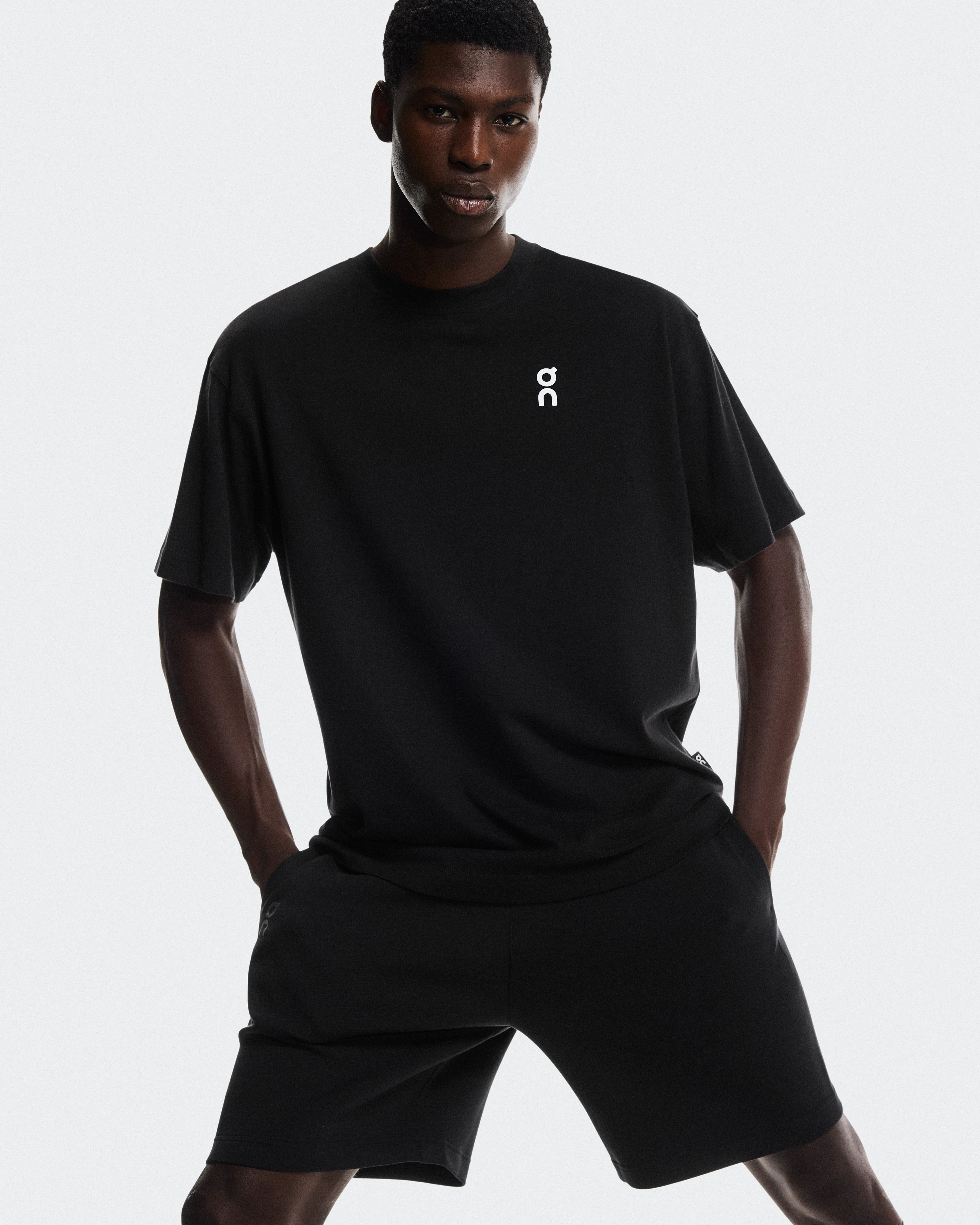 On Focus Tech Shorts Black Men Shorts