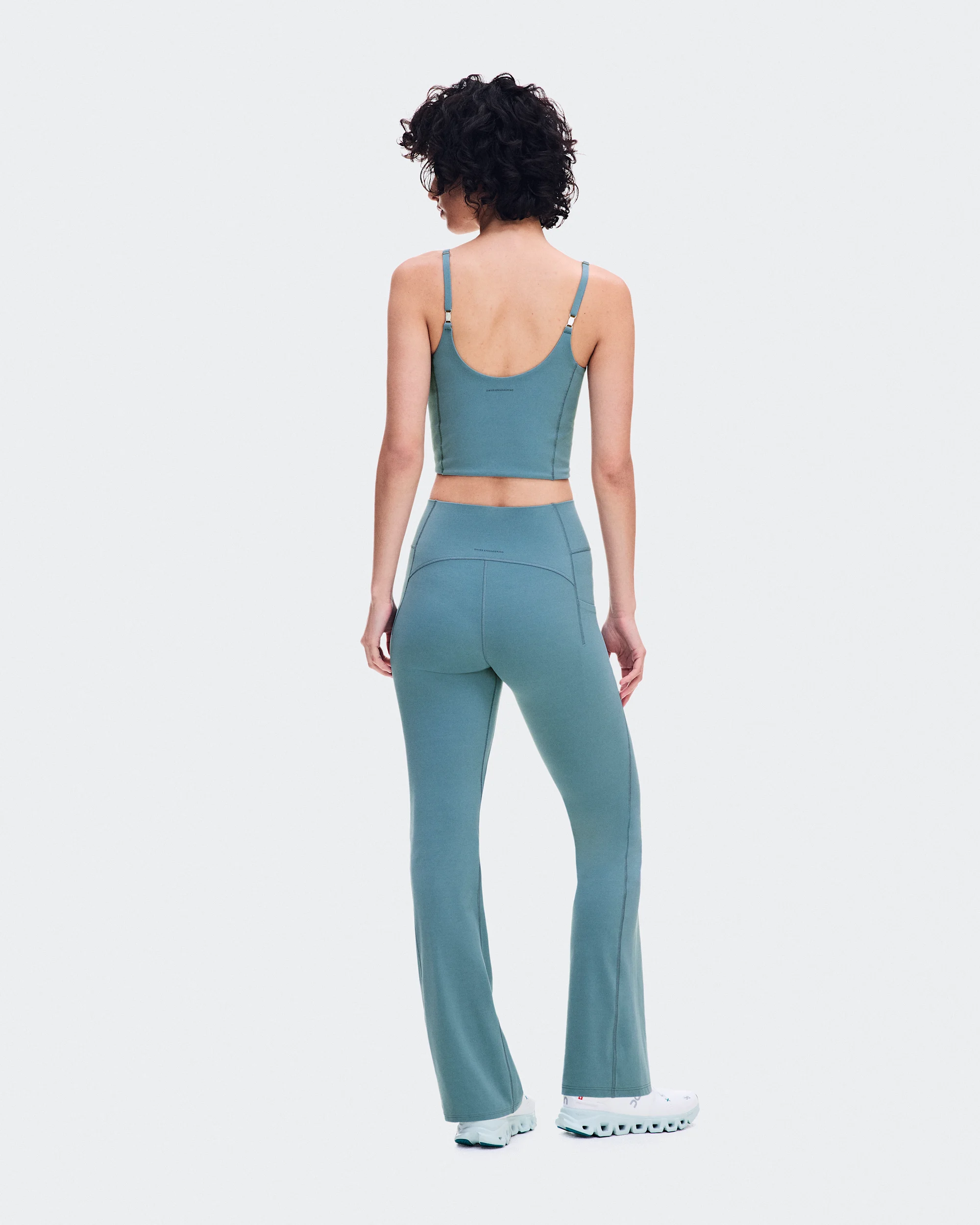 Women's Studio Flared Pants 30" Agave - thumbnail 3