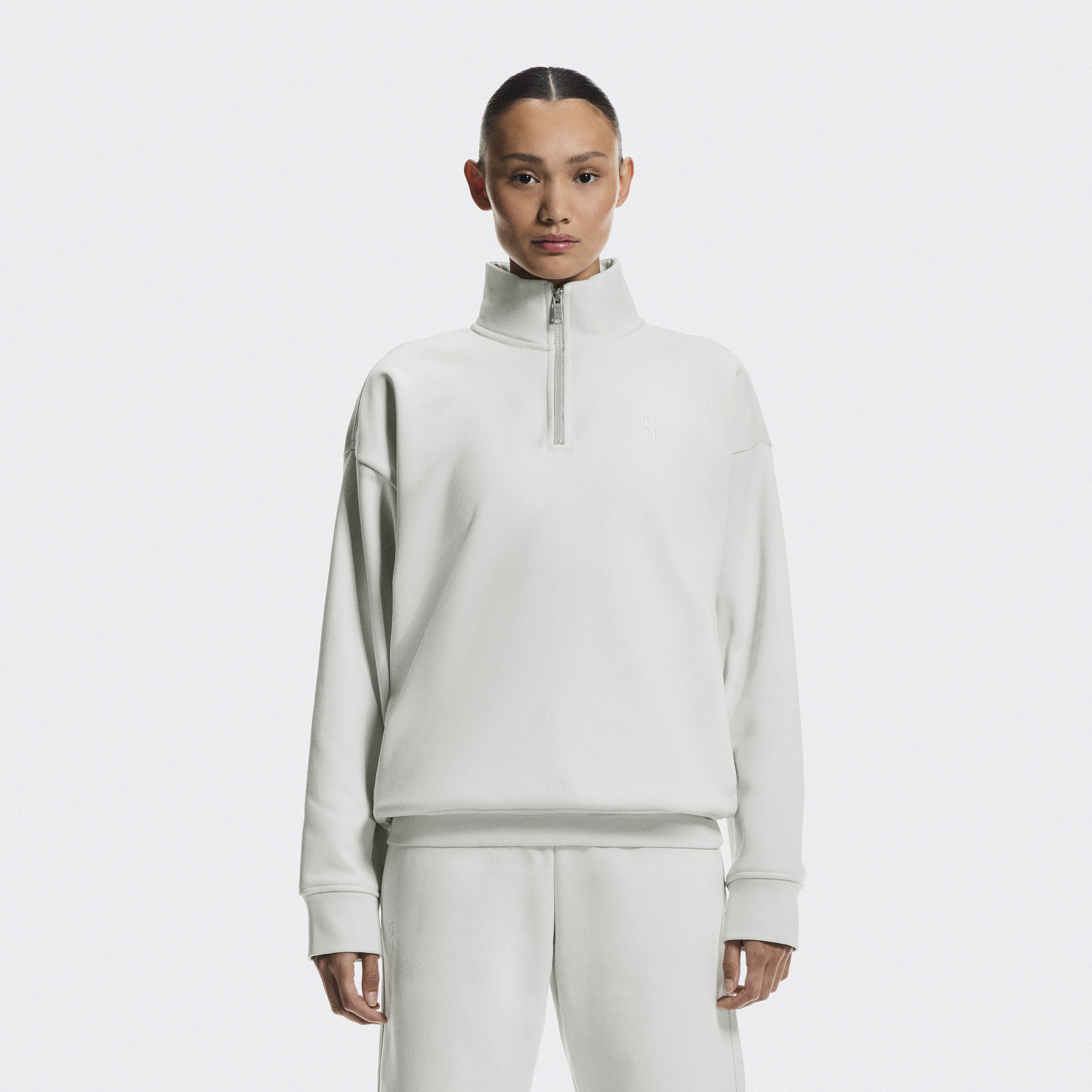 Club Collective 1/4 Zip Jacket in Iceberg