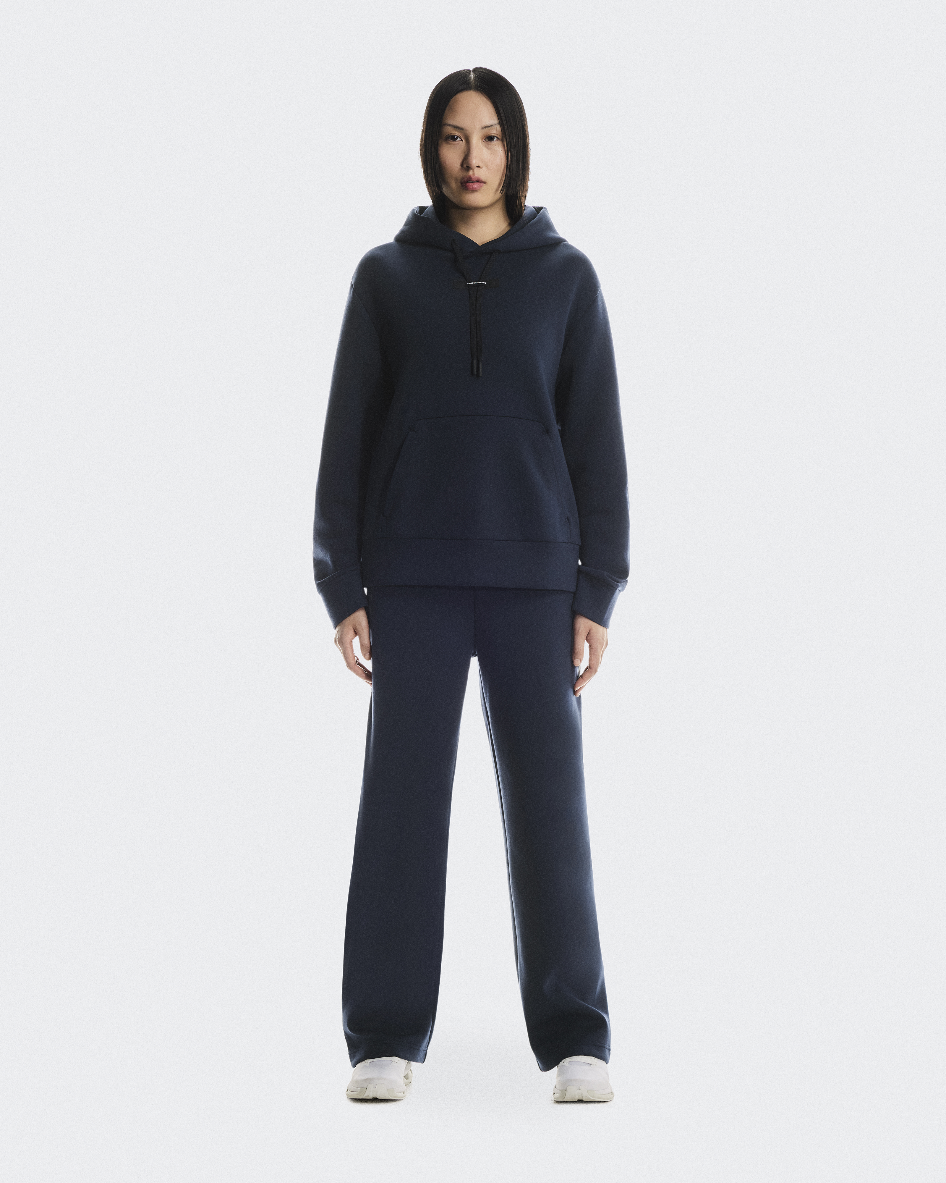 On Focus Tech Sweatpants pour Femme en Navy, Taille: Large, Polyester