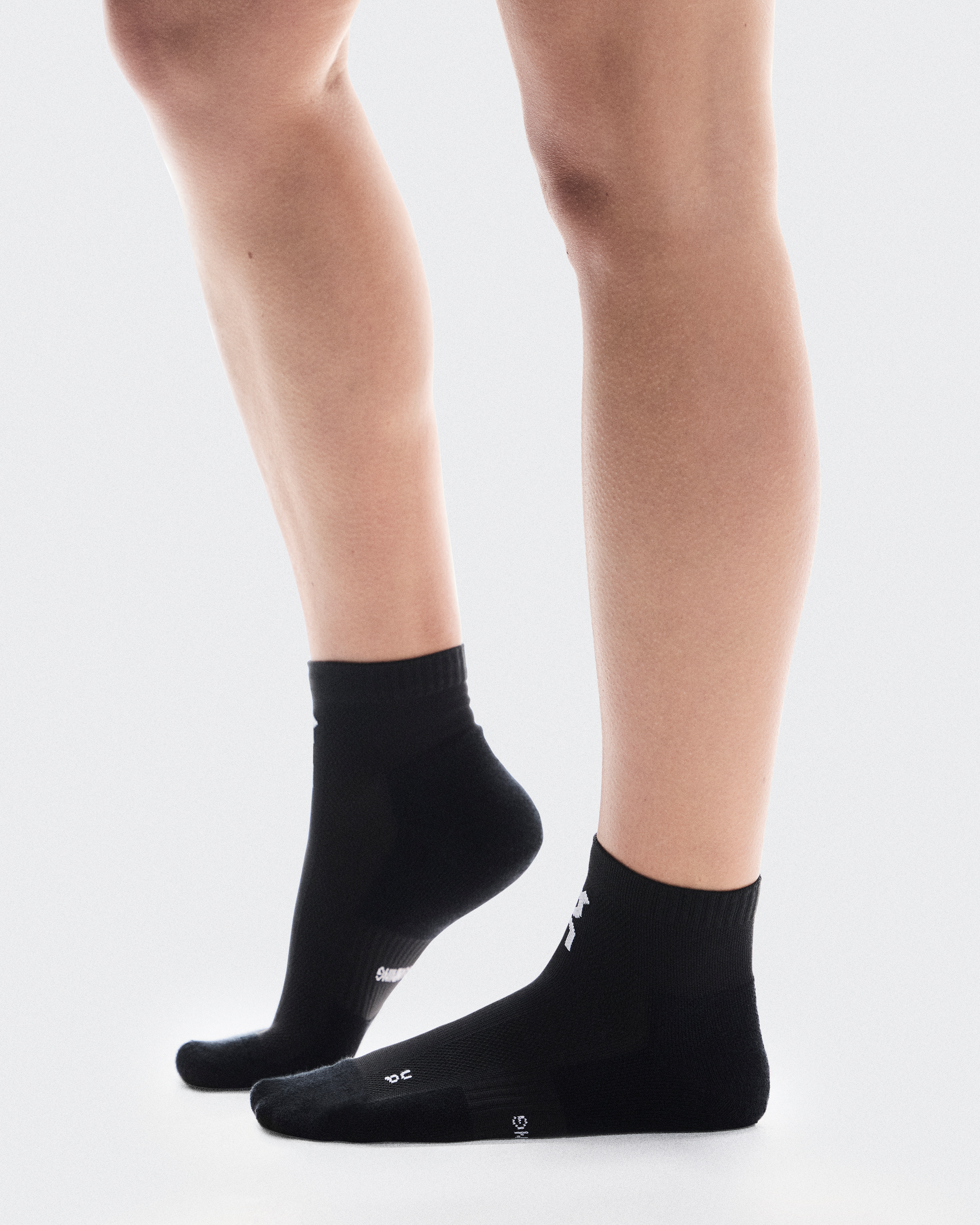 Core Run Sock Mid 2PUnisex / Black / 47 - 49