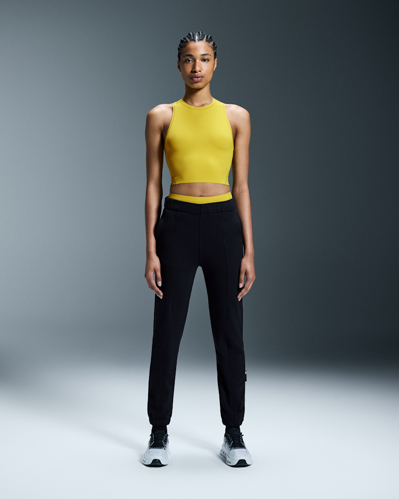 On Women's Movement Crop Shirt in Gecko, Size: XL, Recycled Polyamide