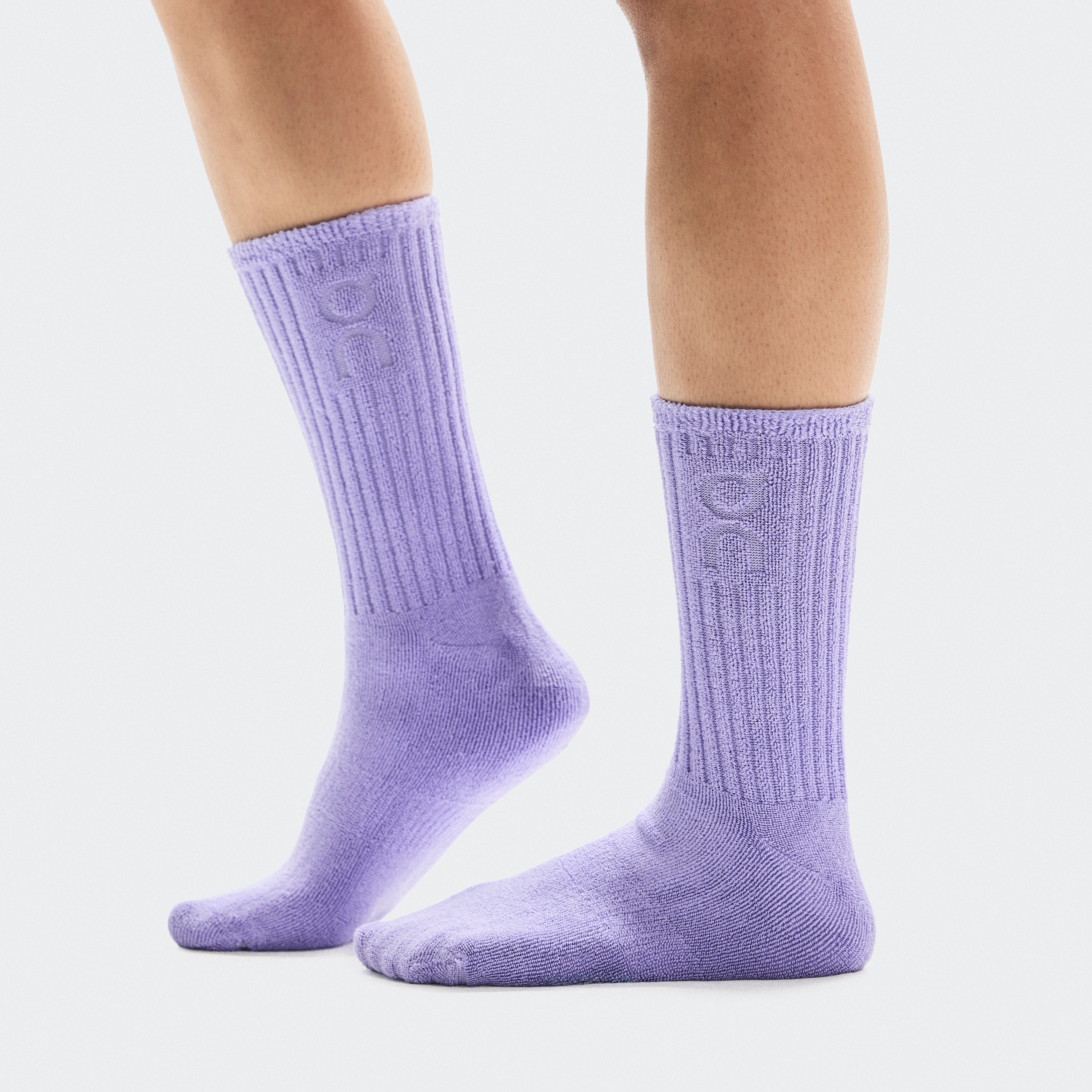 On Terry Sock High Purple Unisex Unisex – All-day wear, super-soft, arch-support Socks