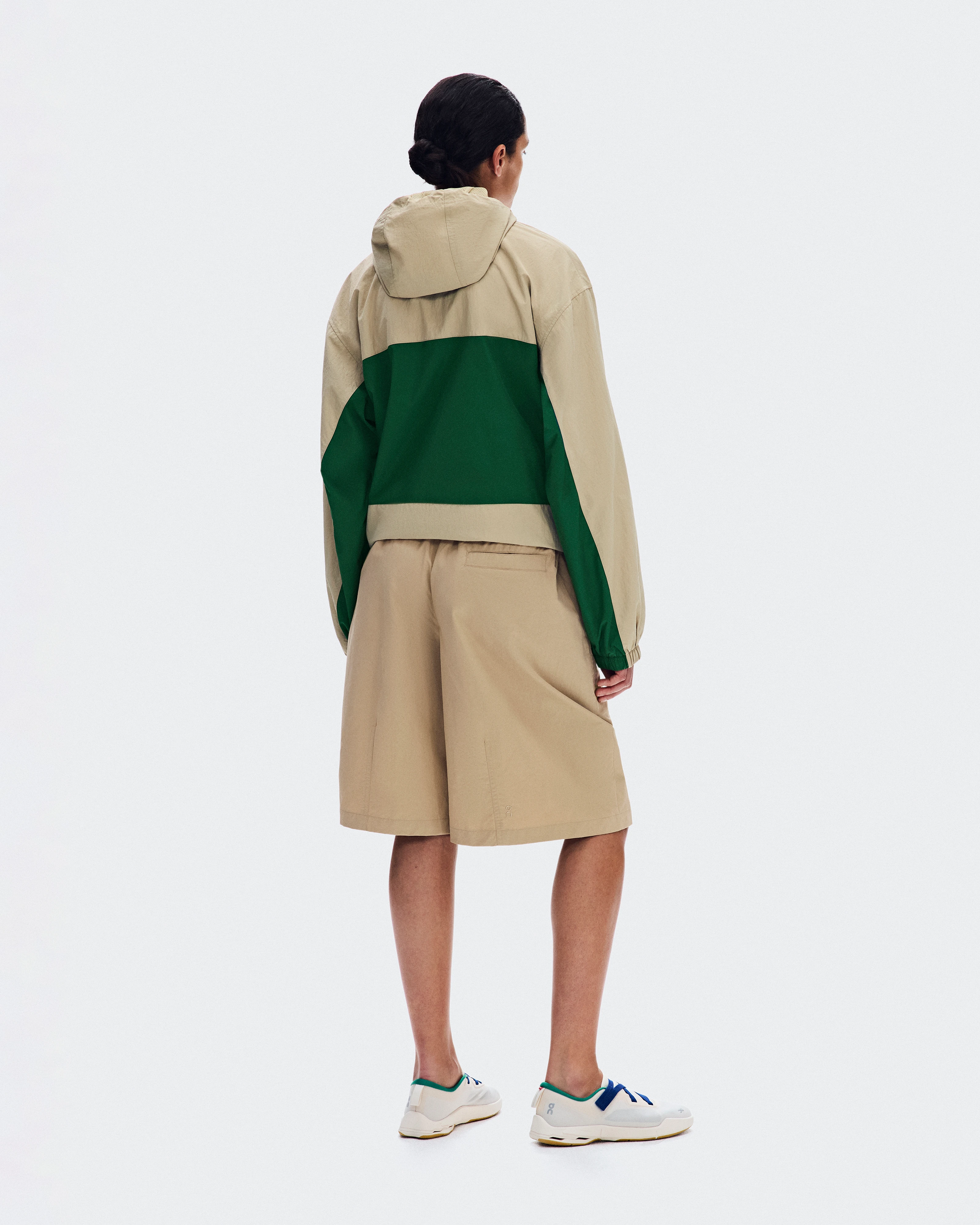 On Half-Zip Anorak Kasha Donna Giacche