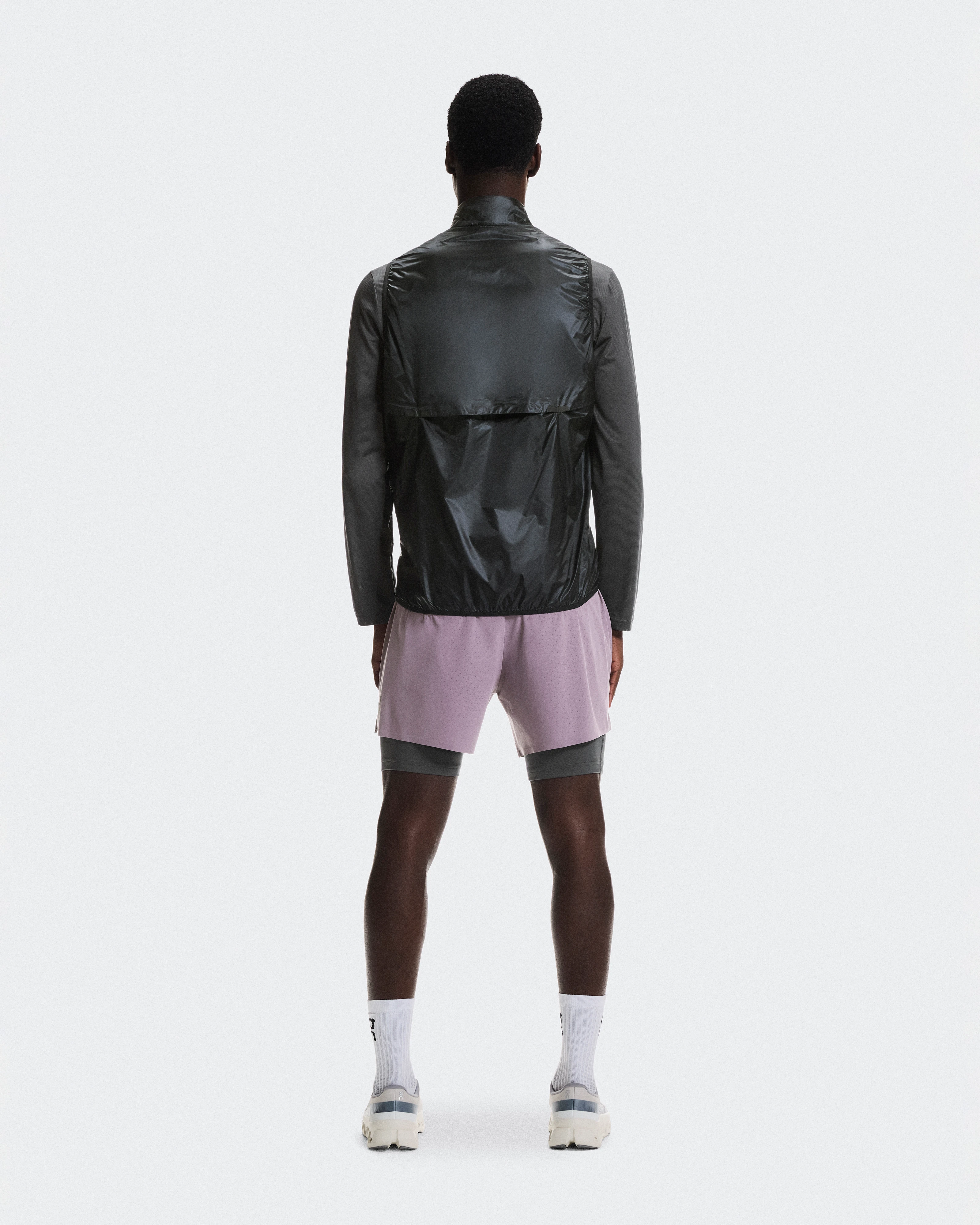 On 5" Performance 2/1 Shorts Dewberry & Eclipse Men Shorts