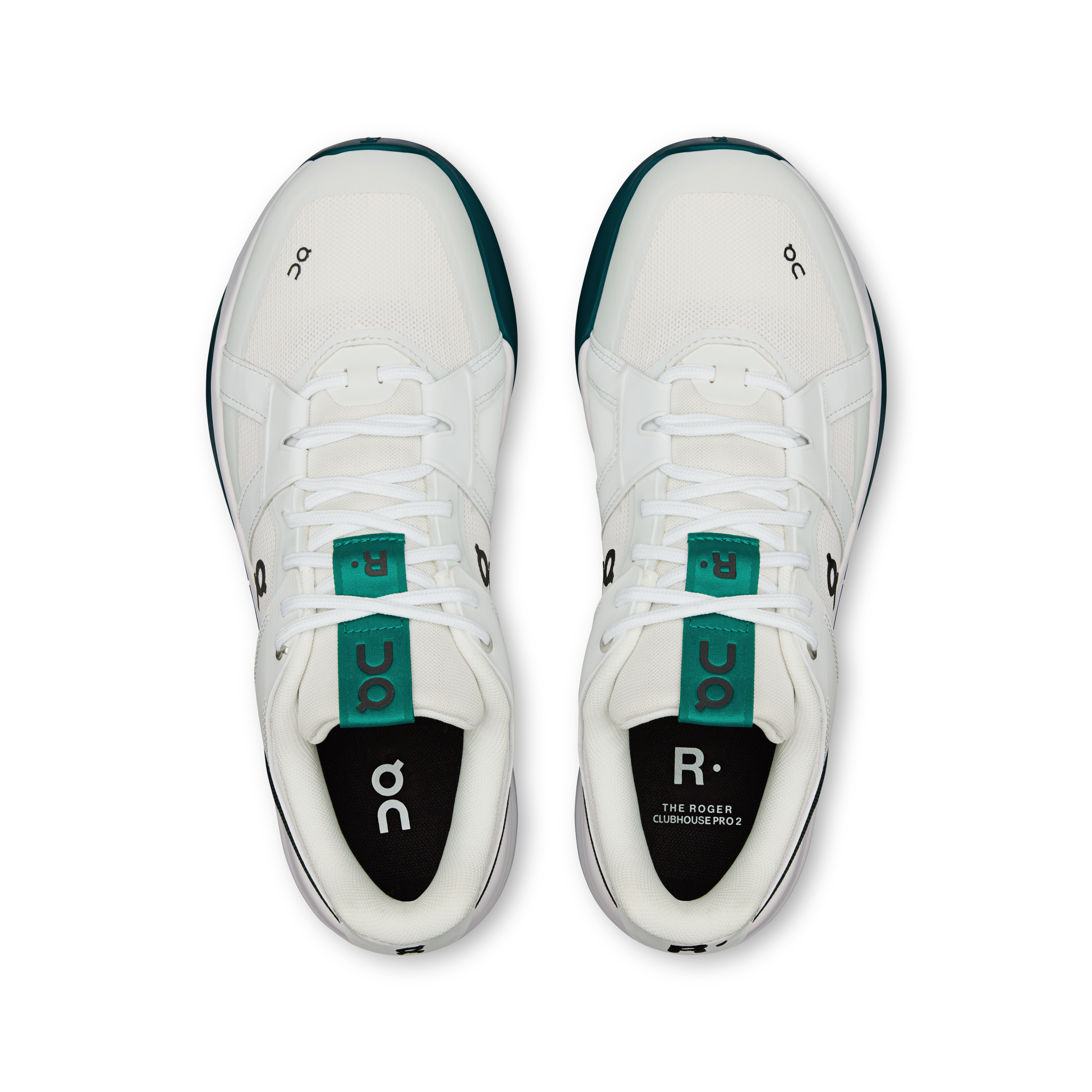 On THE ROGER Clubhouse Pro 2 White & Neem Men Tennis Shoes