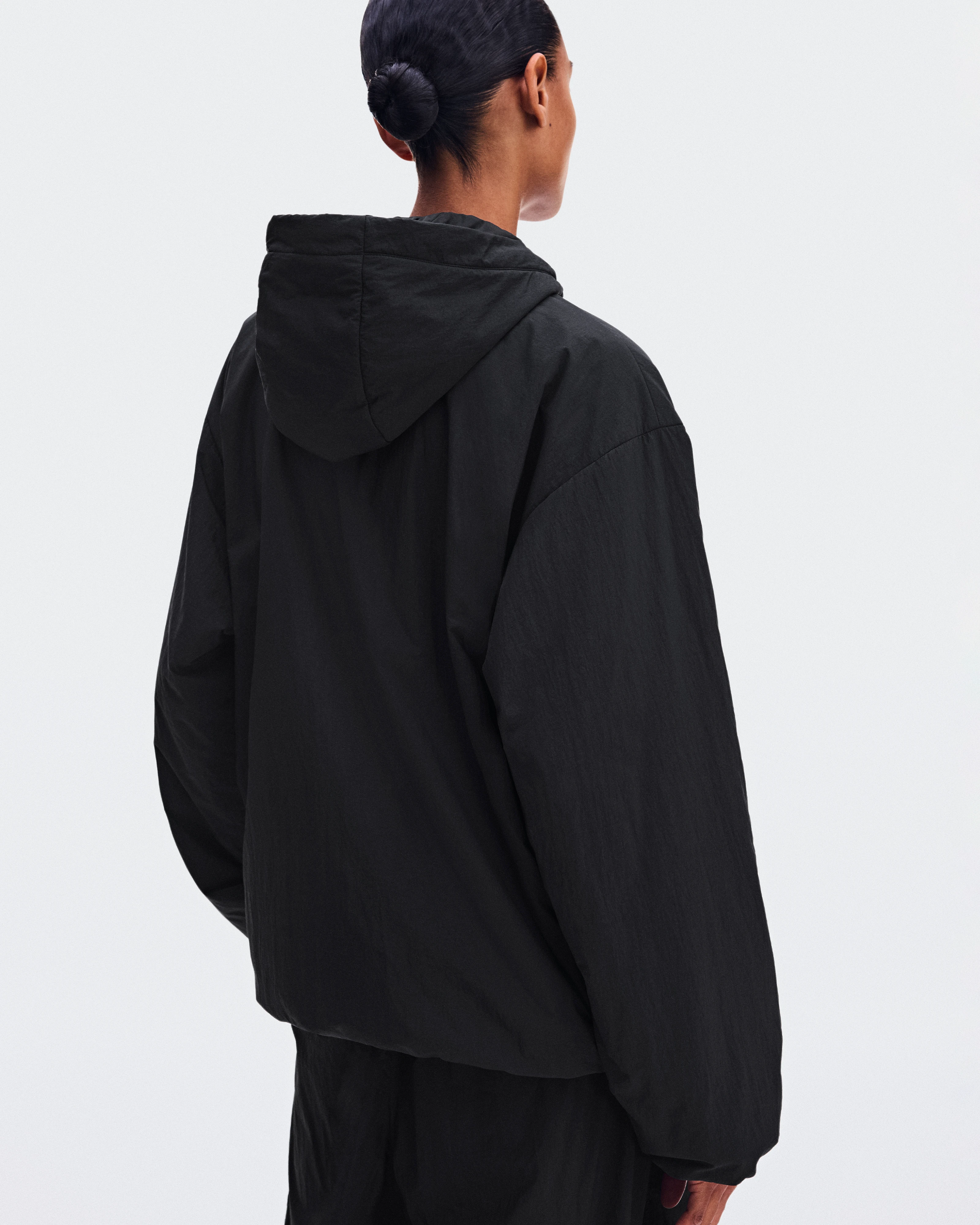 On Insulated Half-Zip Anorak Black 여성 재킷