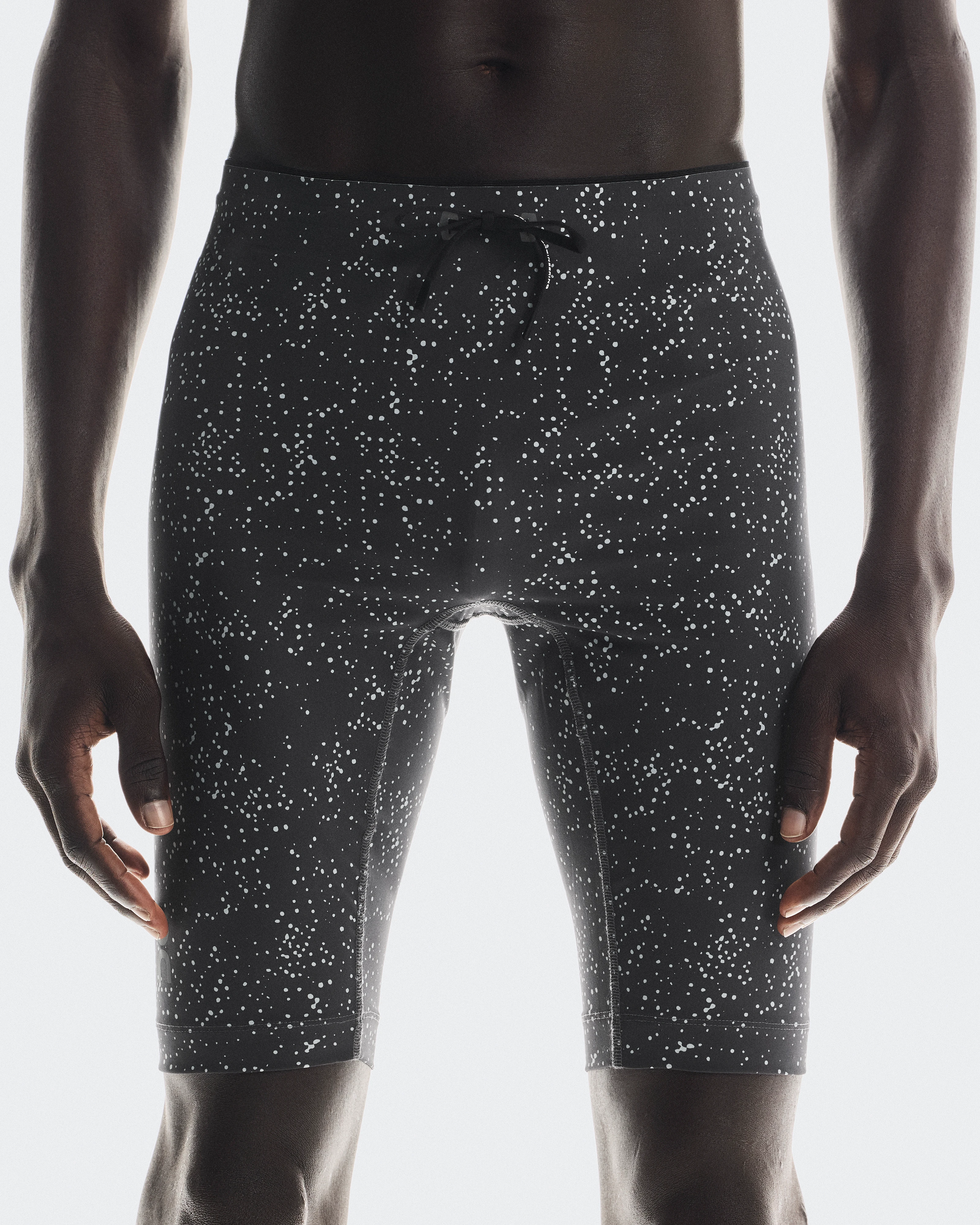 On Race Tights Half Iron & Glacier Men Tights