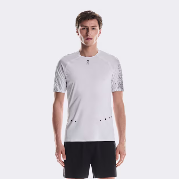 Ultra-T Short-Sleeve Shirt in White/Iron