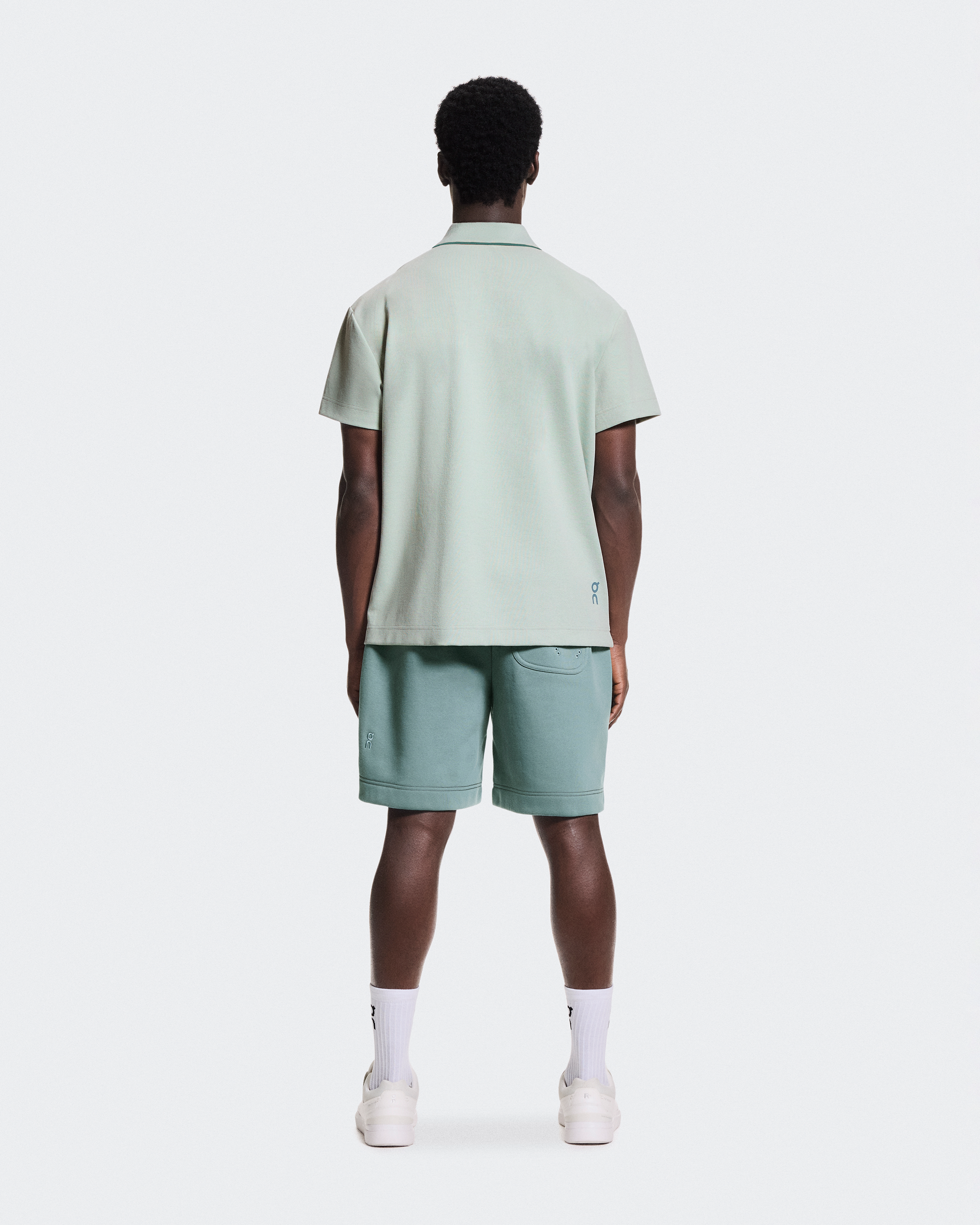 Courtside PoloMen / Mineral | Tide / L