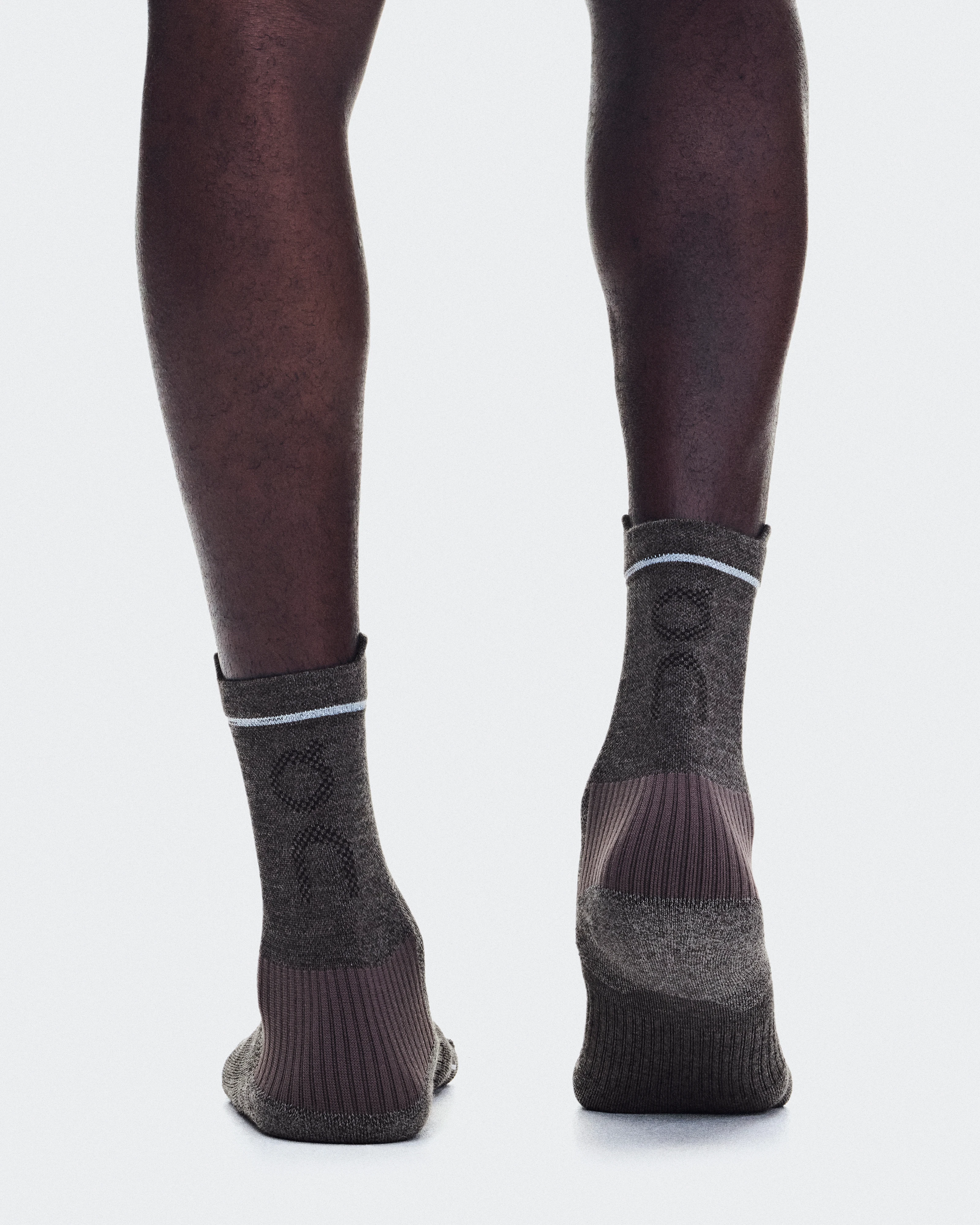 On Merino Ultra Sock Mulberry Unisex Socks