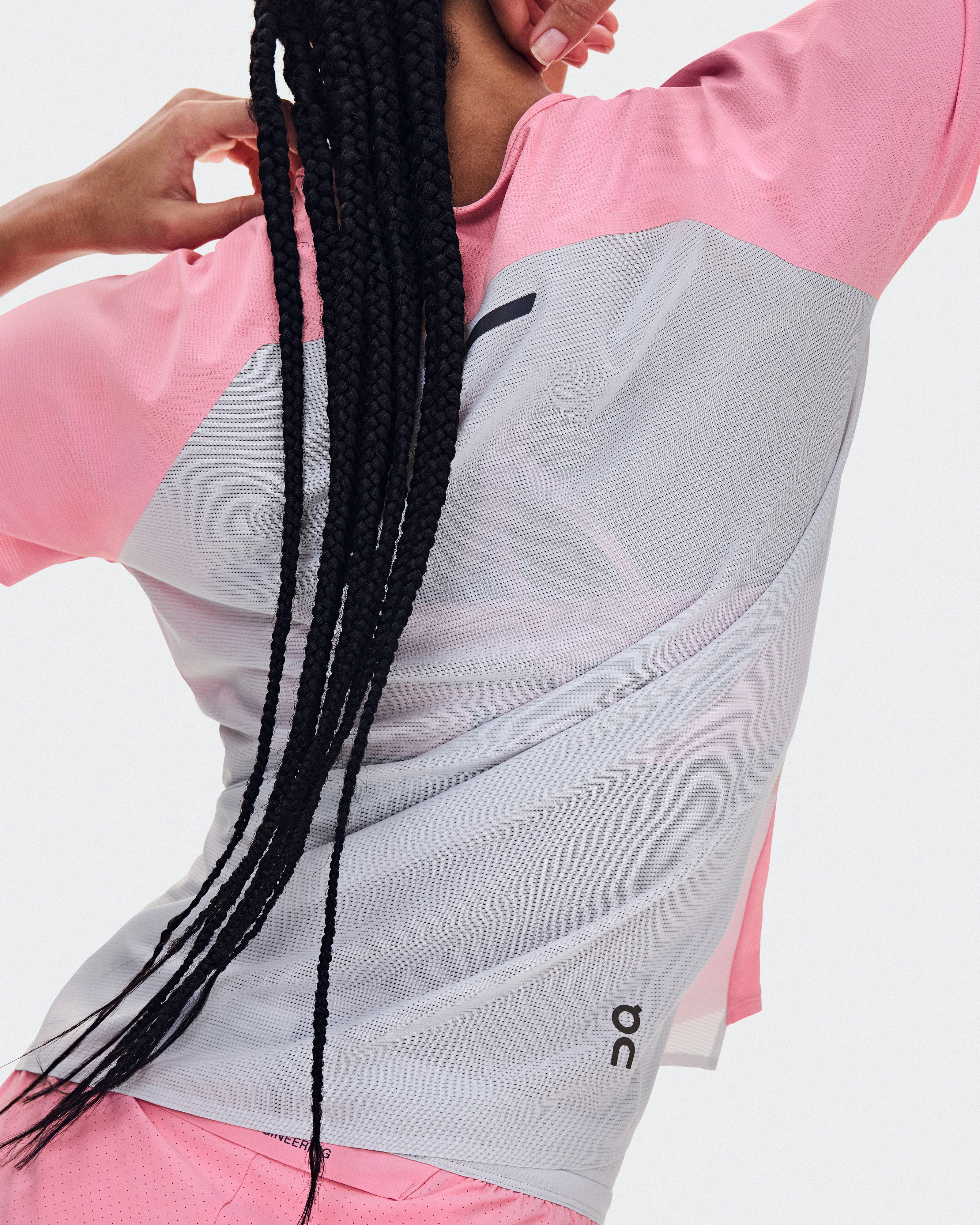 On Performance-T Magnolia & Glacier Women Tops and t-shirts