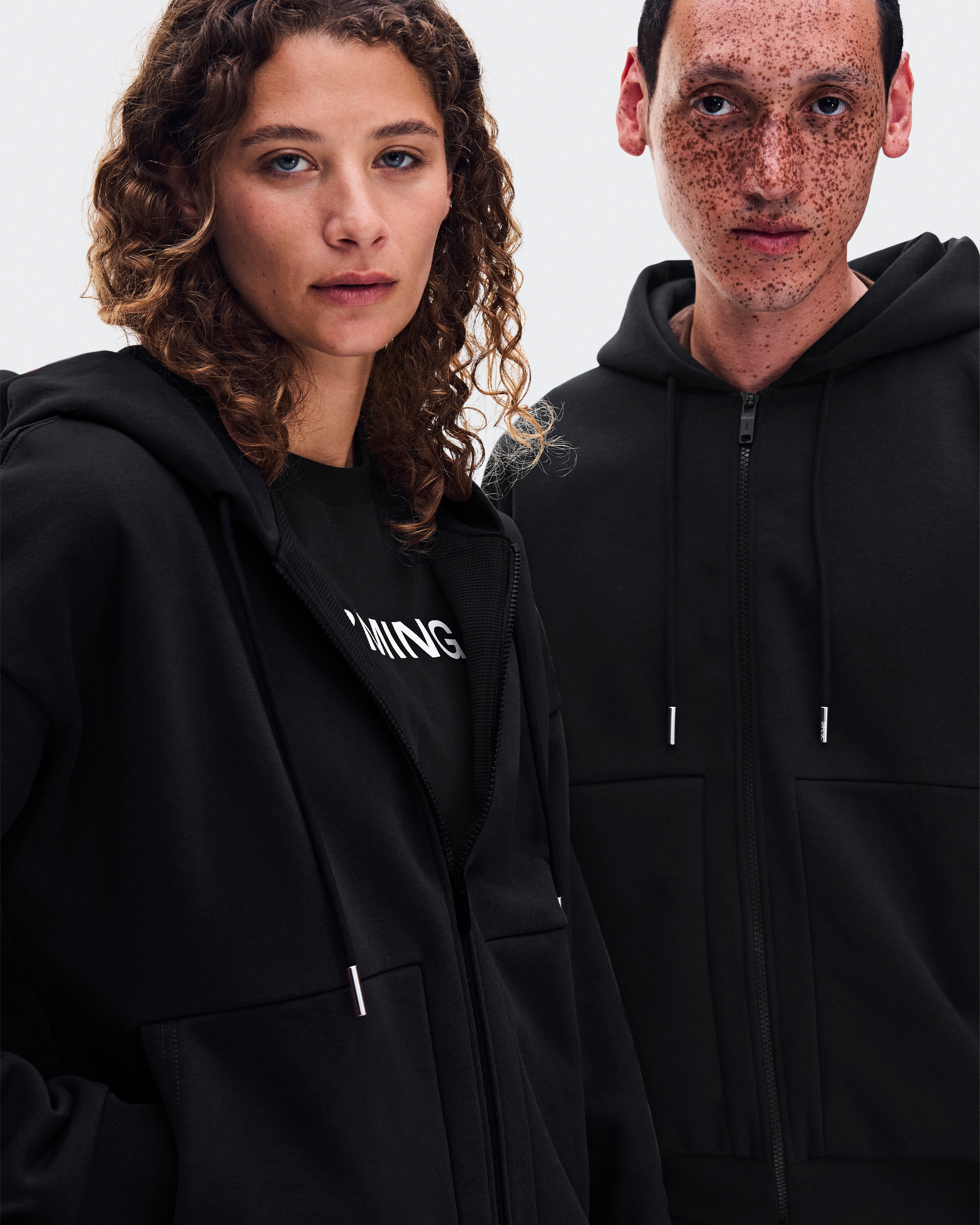 Utility Zip Hoodie SHFGUnisex / Black / L