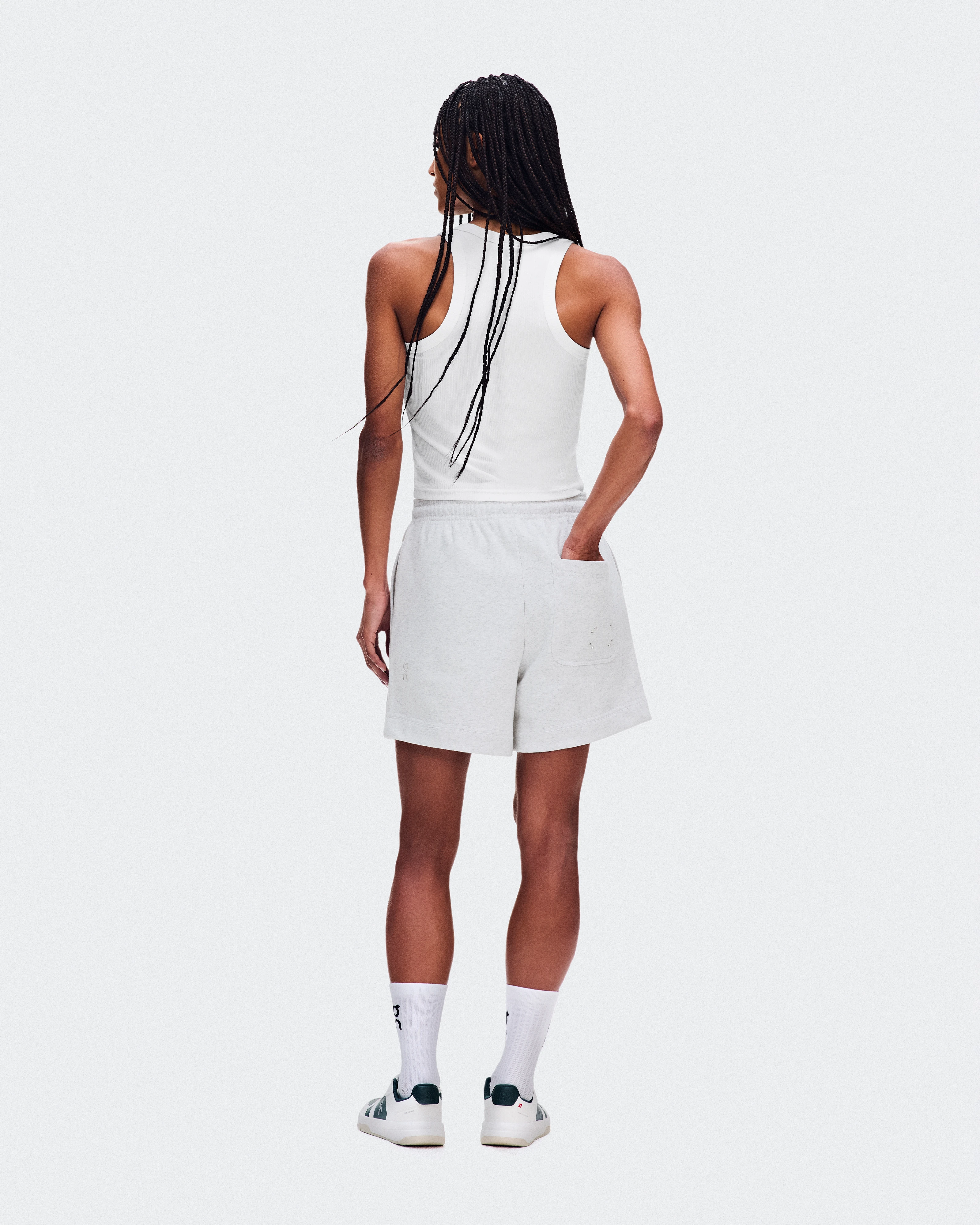 On All-Day Ribbed Tank White Women Tops and t-shirts