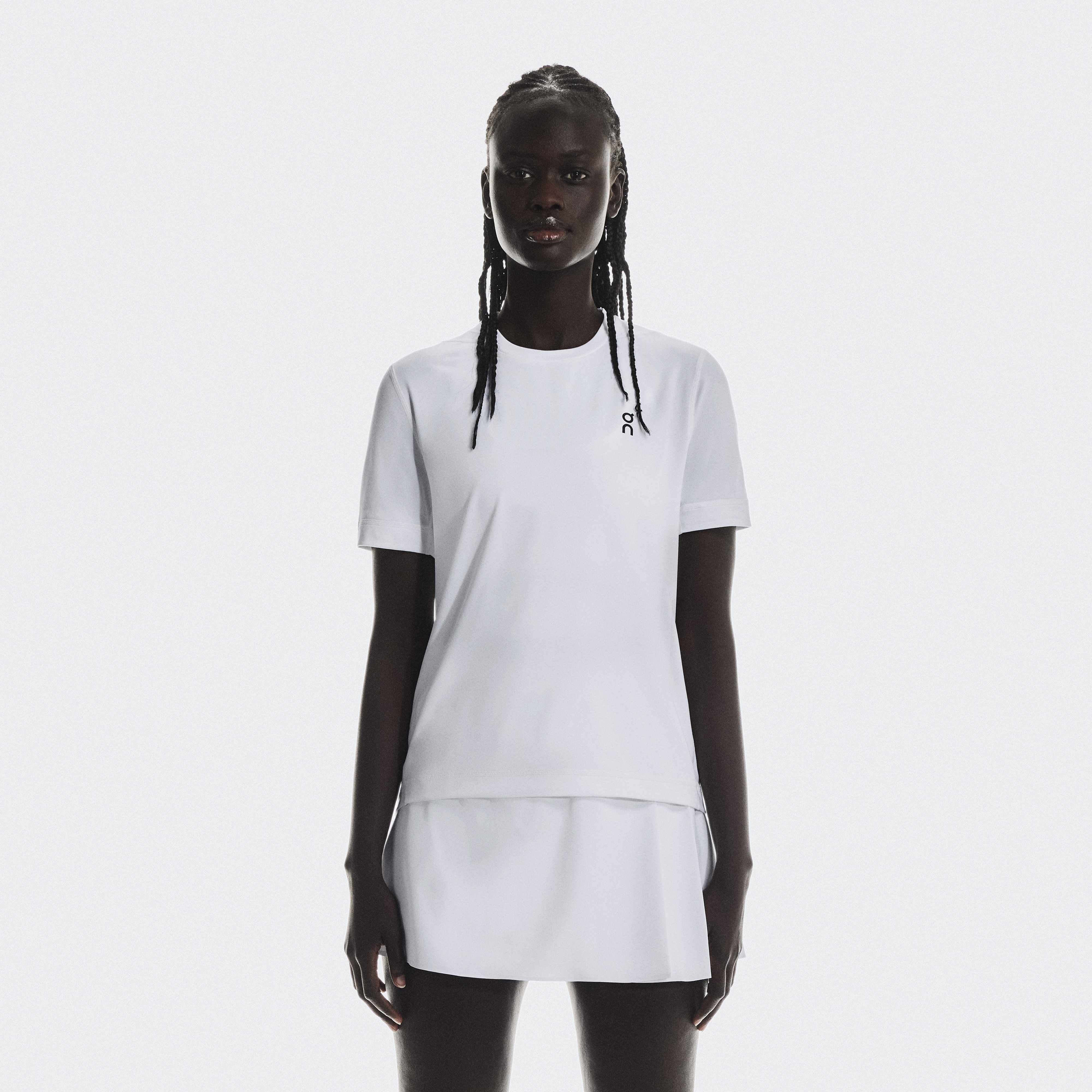 Courtside-T Short-Sleeve Shirt in White