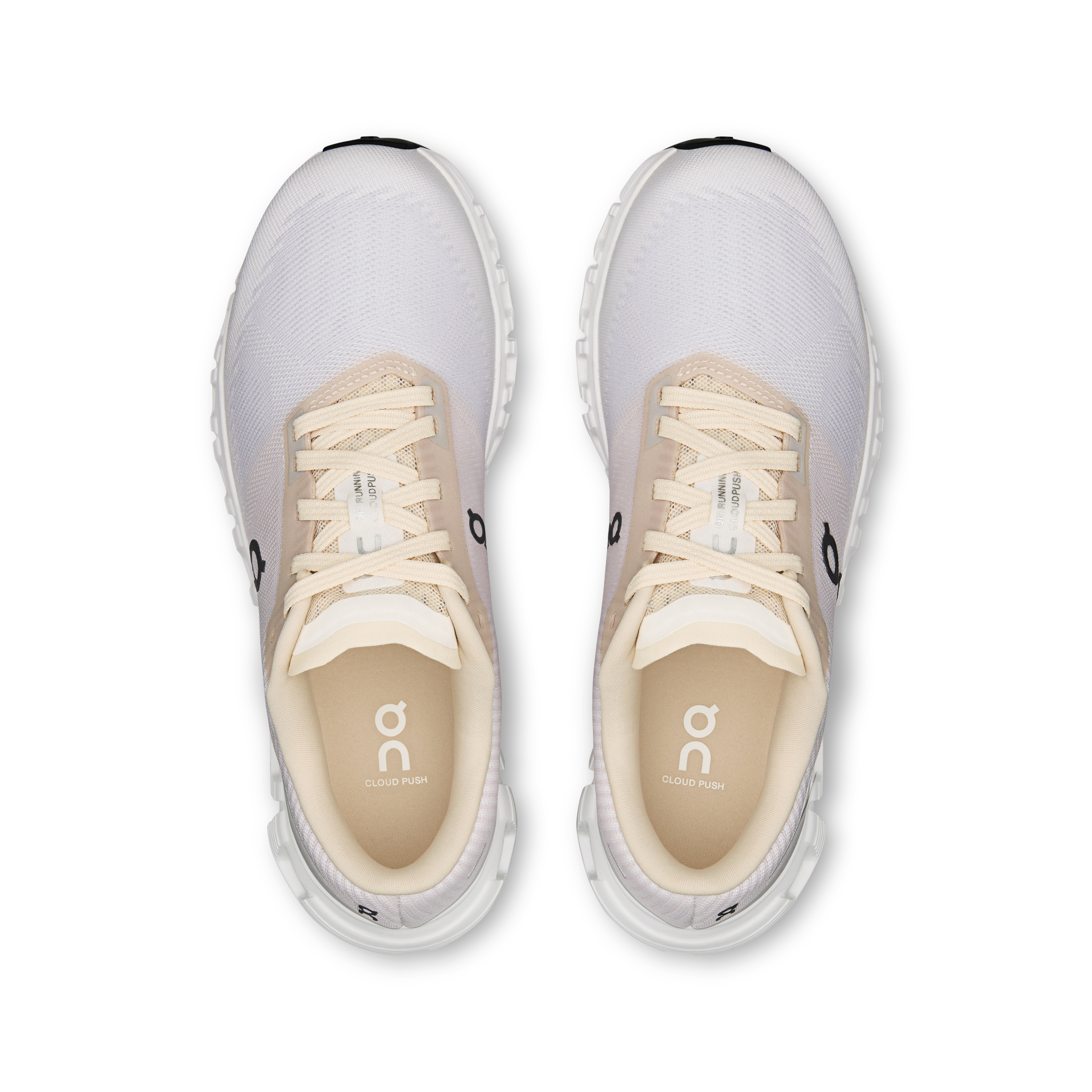 On Cloud 6 Push Sand & Wolf Feminino Vida ativa Tênis