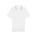 Courtside Polo Short-Sleeve Shirt in All White