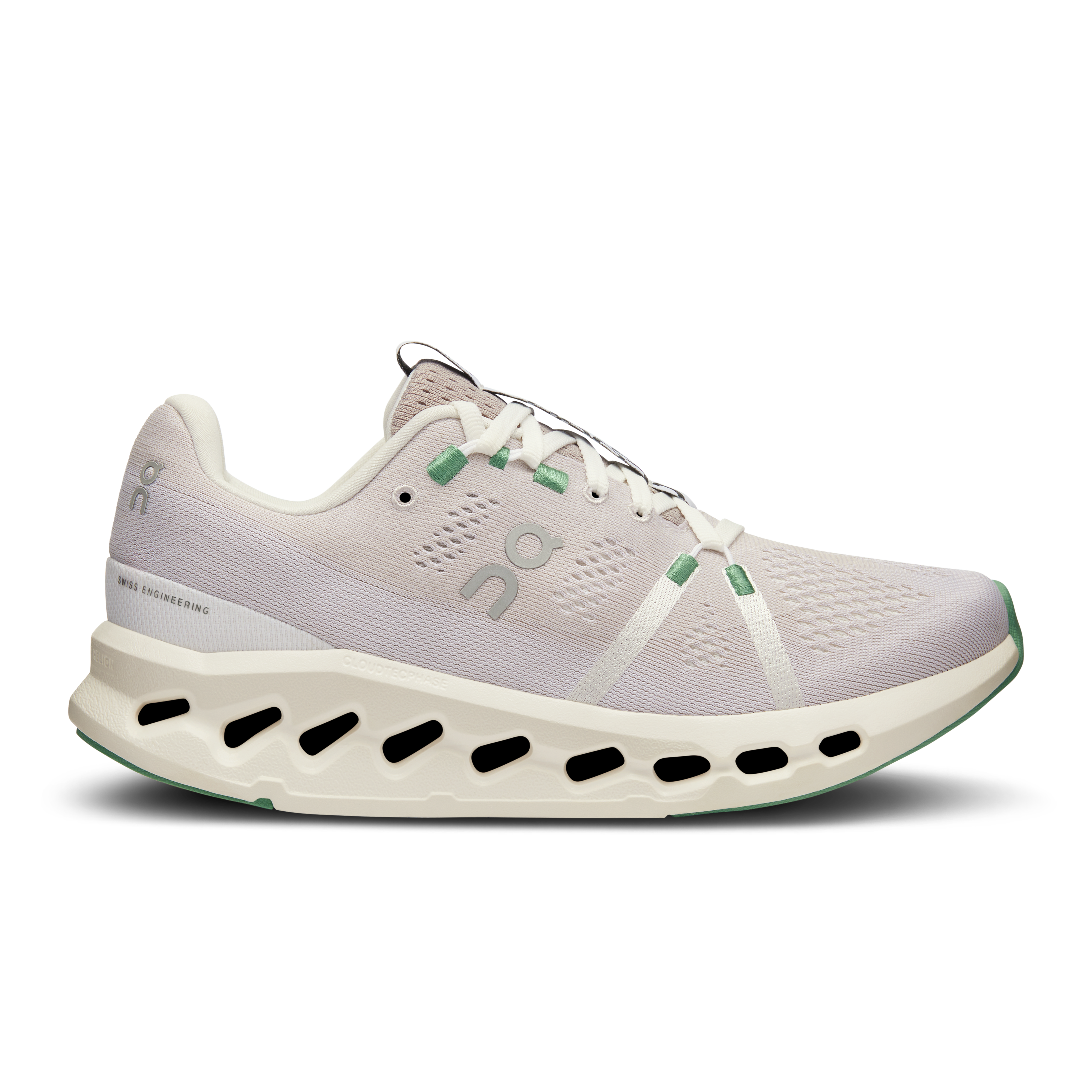 On Cloudsurfer Pearl & Ivory Mujer Road running Calzado