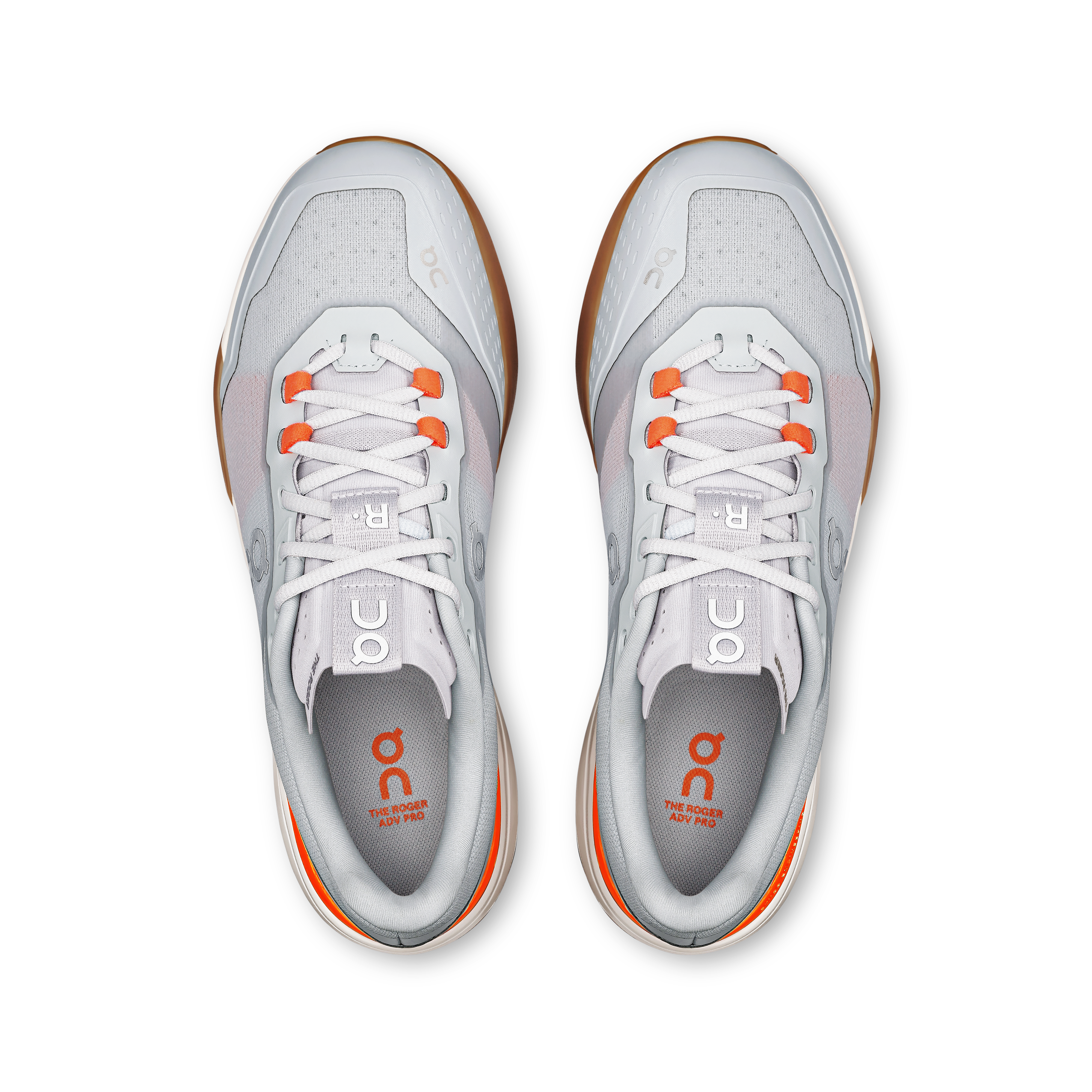 On THE ROGER Advantage Pro Glacier & White Men Tennis Shoes