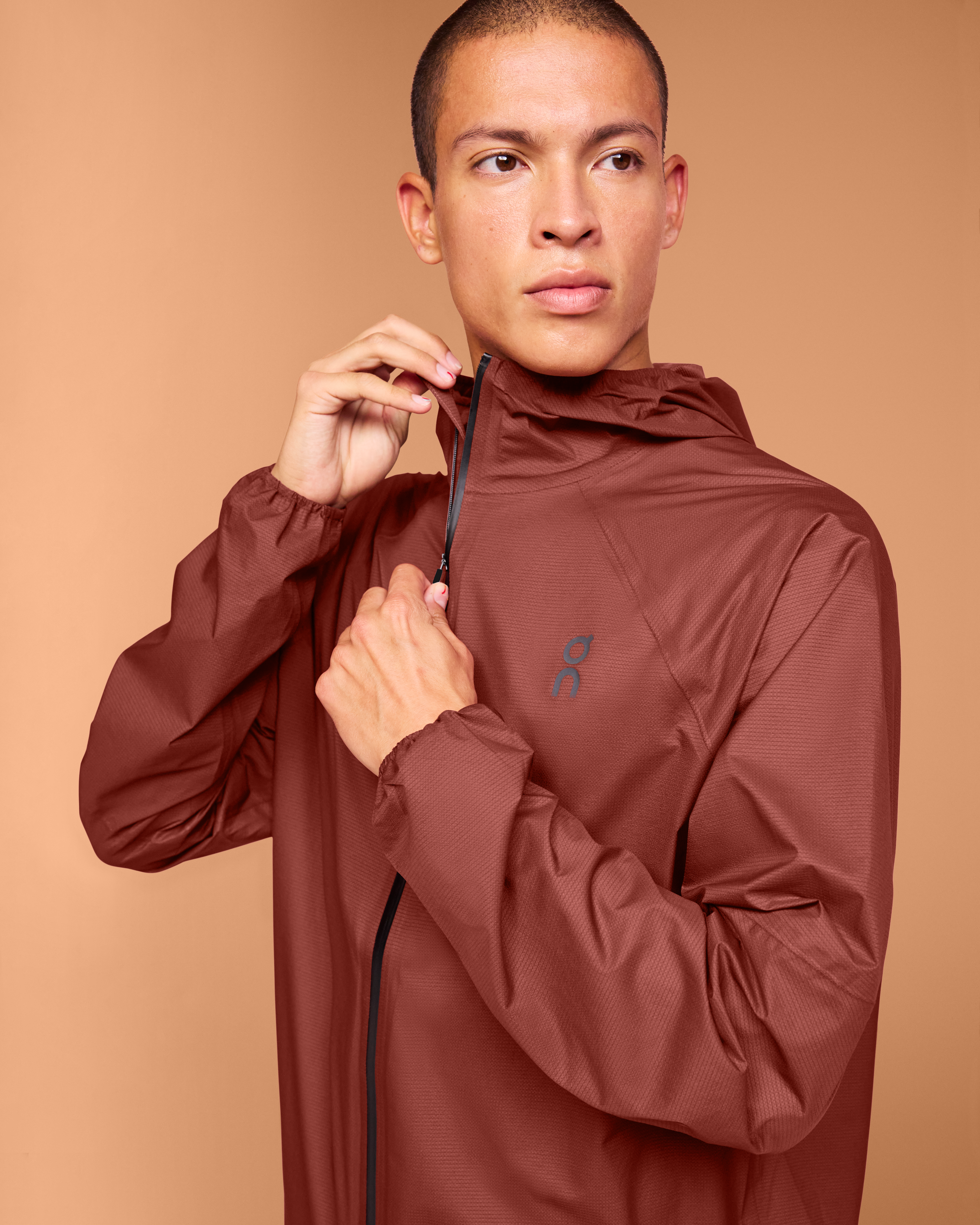 【JEMUT】25SS★ Rush High Necked Crop Blouson Men's Ultra Jacket | Red | On Canada